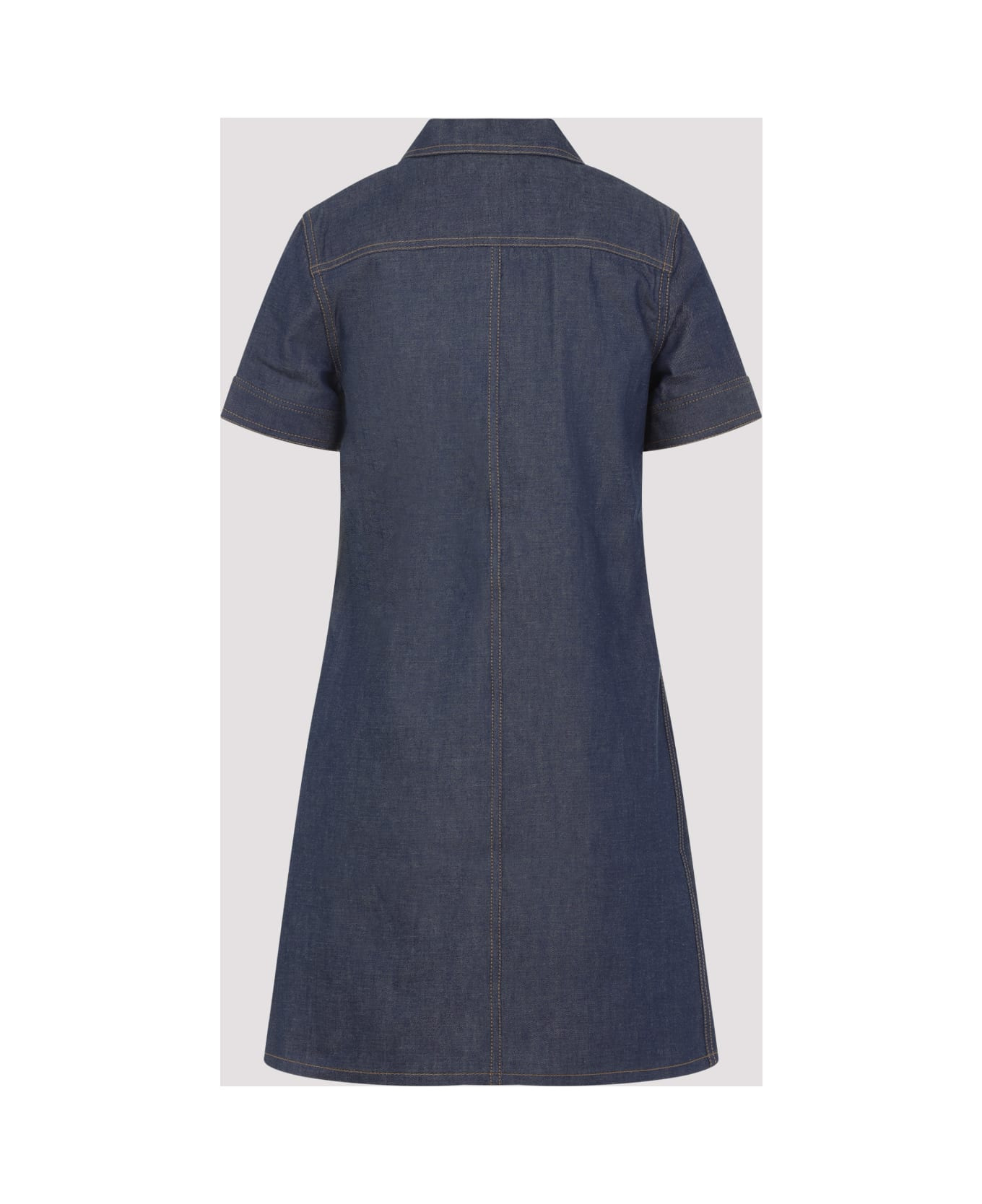 Cotton Mini Dress - 4