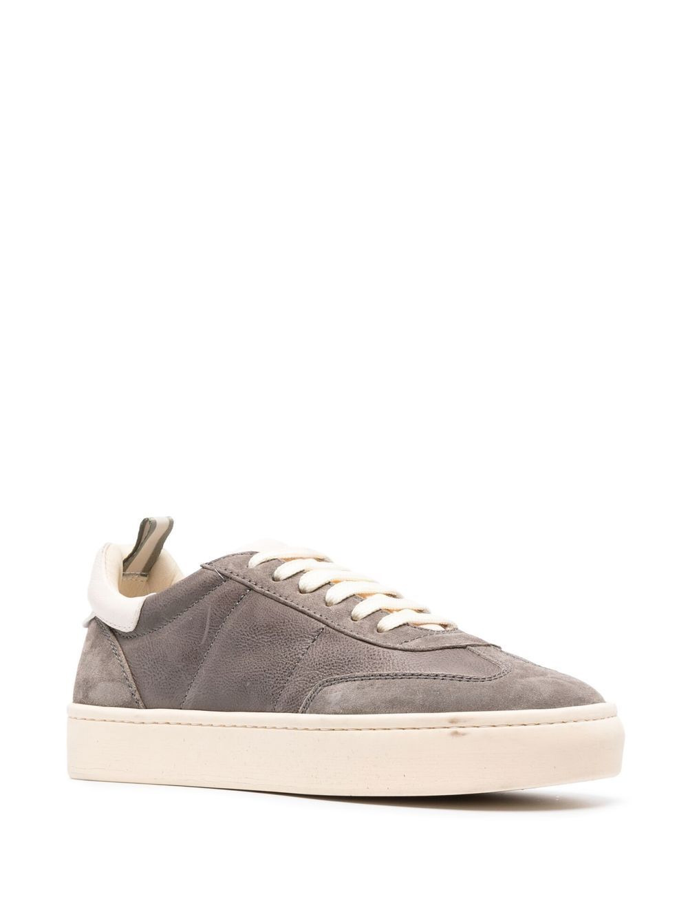 Combined suede-leather sneakers - 2