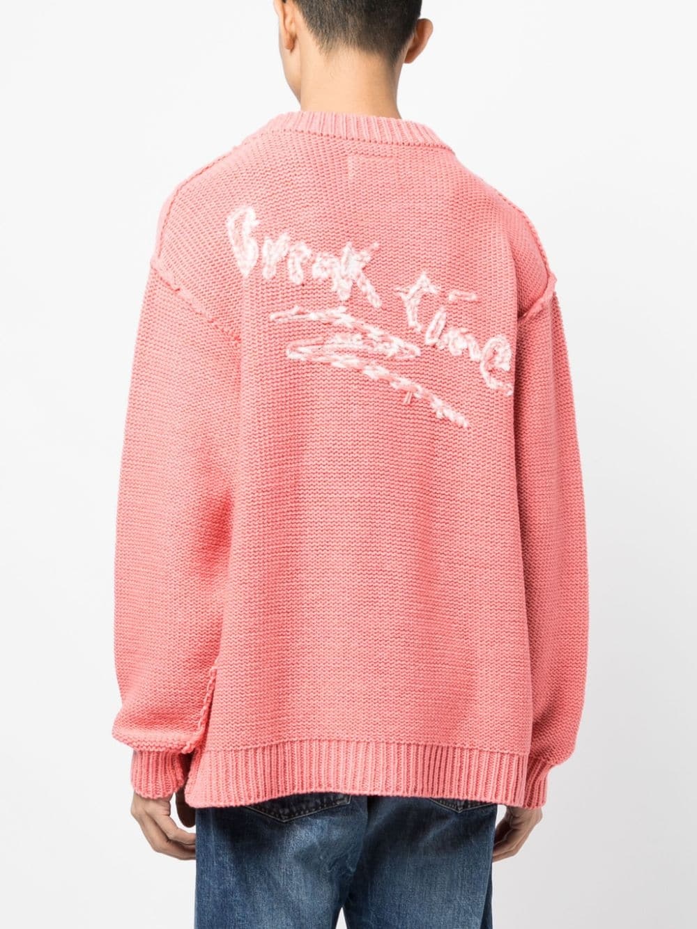 intarsia-knit wool-blend jumper - 4