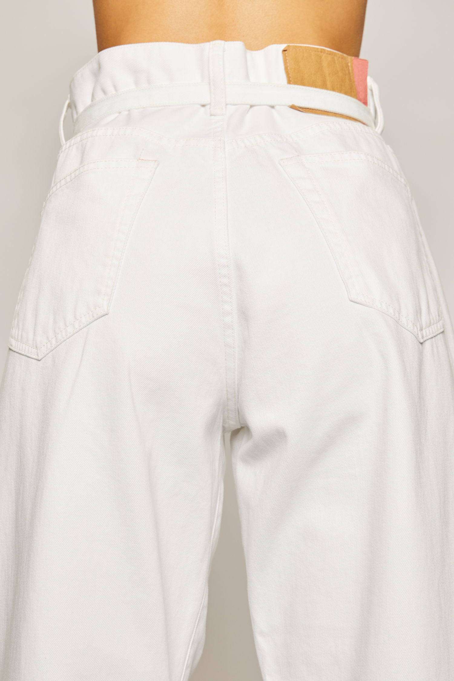 Loose fit jeans white - 6