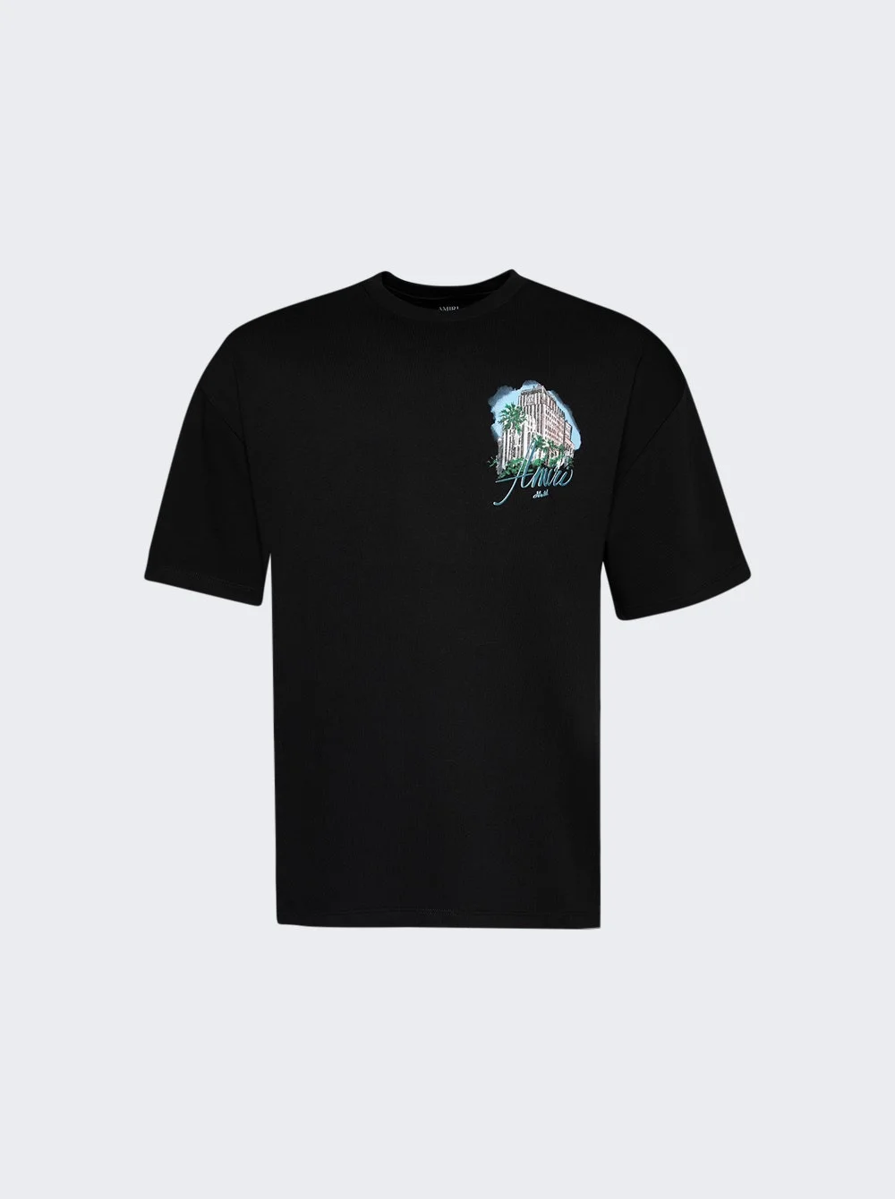 Hotel Oversized Tee Black - 1