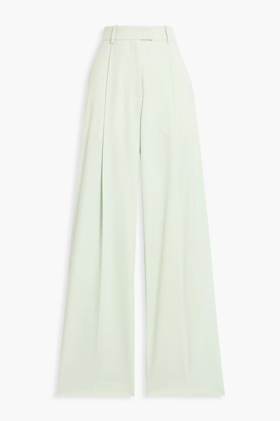 Wool-blend wide-leg pants - 1