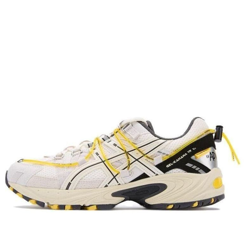 ASICS Trouble Smile Gel-Kahana TR V2 'White Yellow' 1203A355-100 - 1