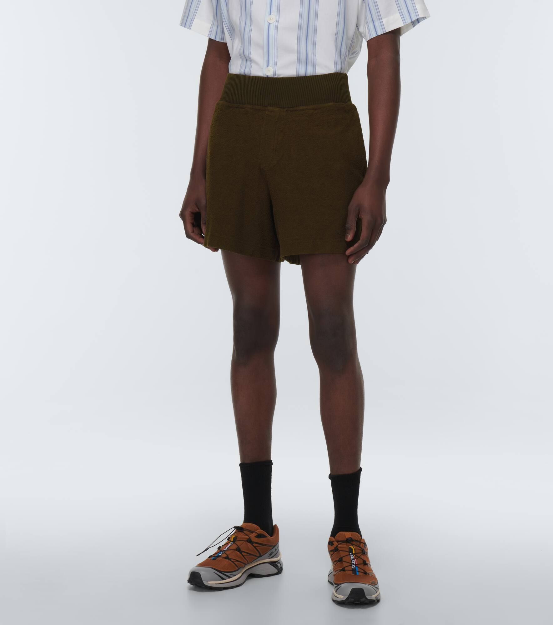Cotton jersey shorts - 3
