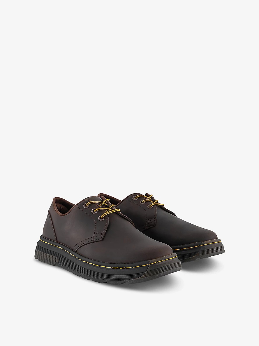 Crewson lace-up low-top leather shoes - 3