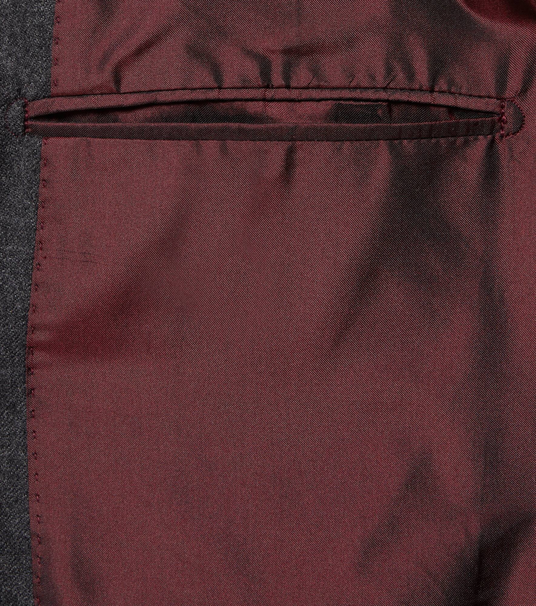 Wool flannel blazer - 6