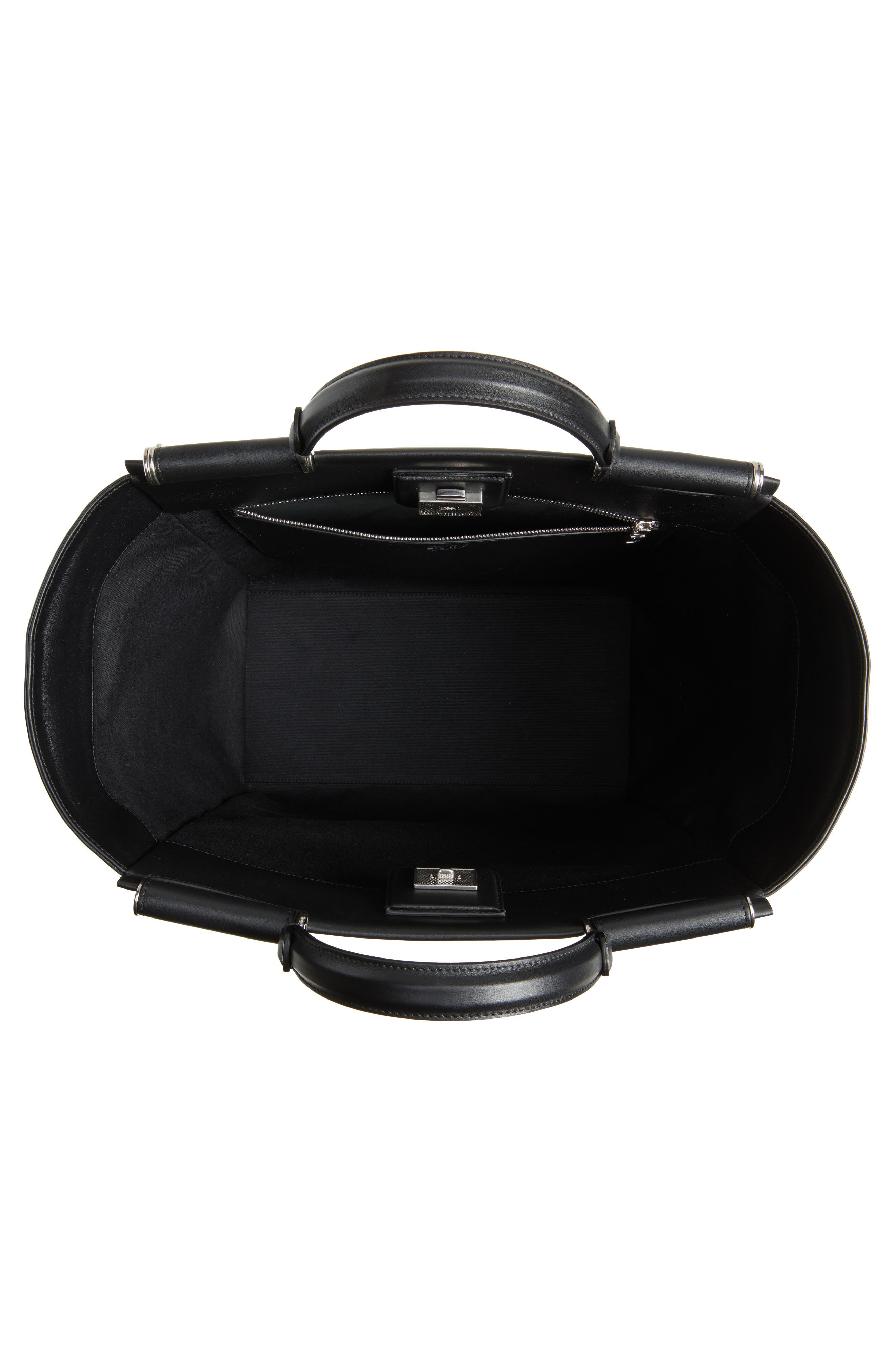 Dolce&Gabbana Sicily Shoulder Bag in 8B956 Black/Black at Nordstrom - 4