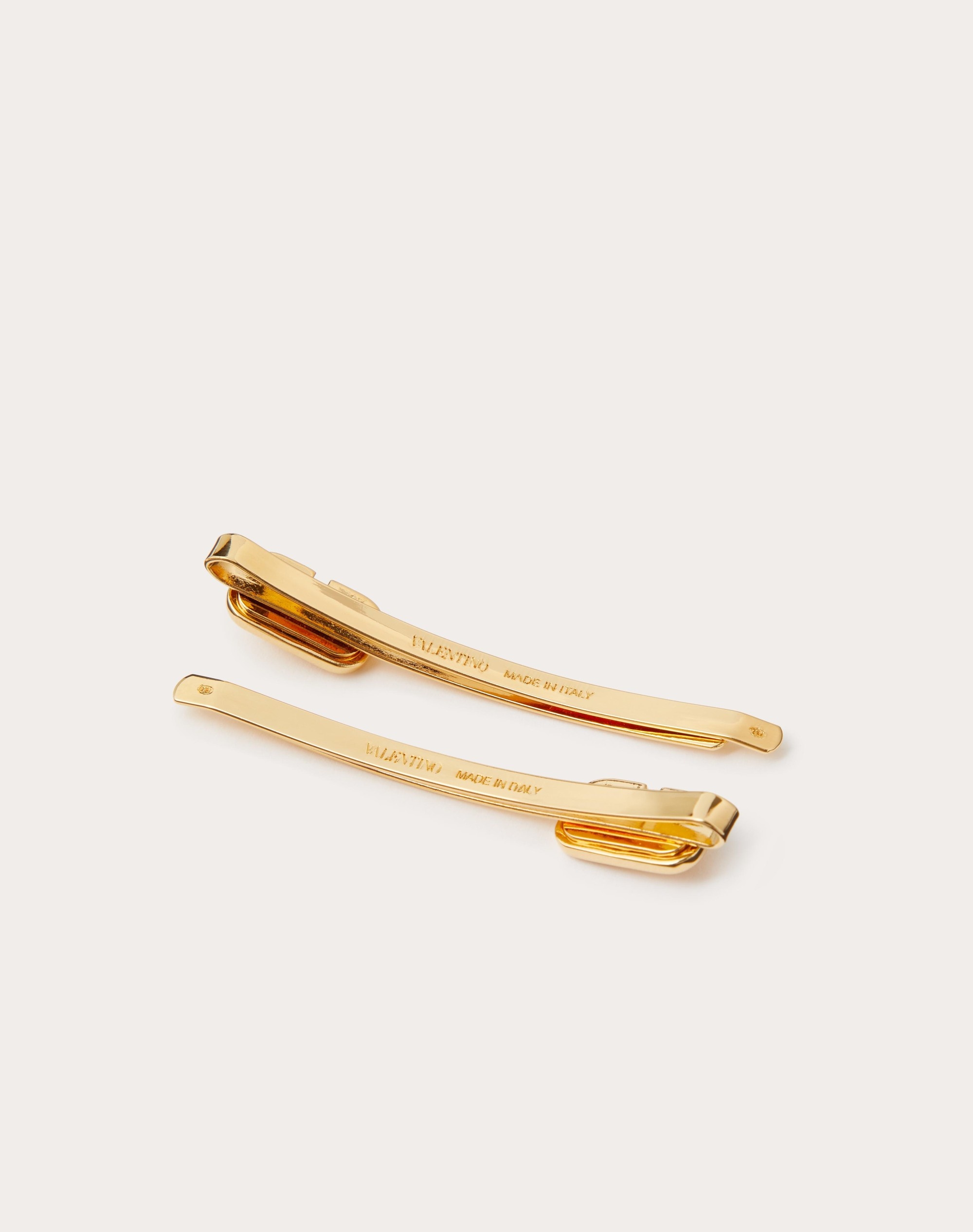 VLOGO SIGNATURE METAL HAIR CLIP - 3