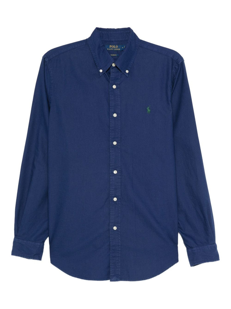 long-sleeve button-down shirt 1