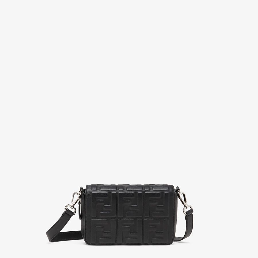 Black nappa leather bag - 8