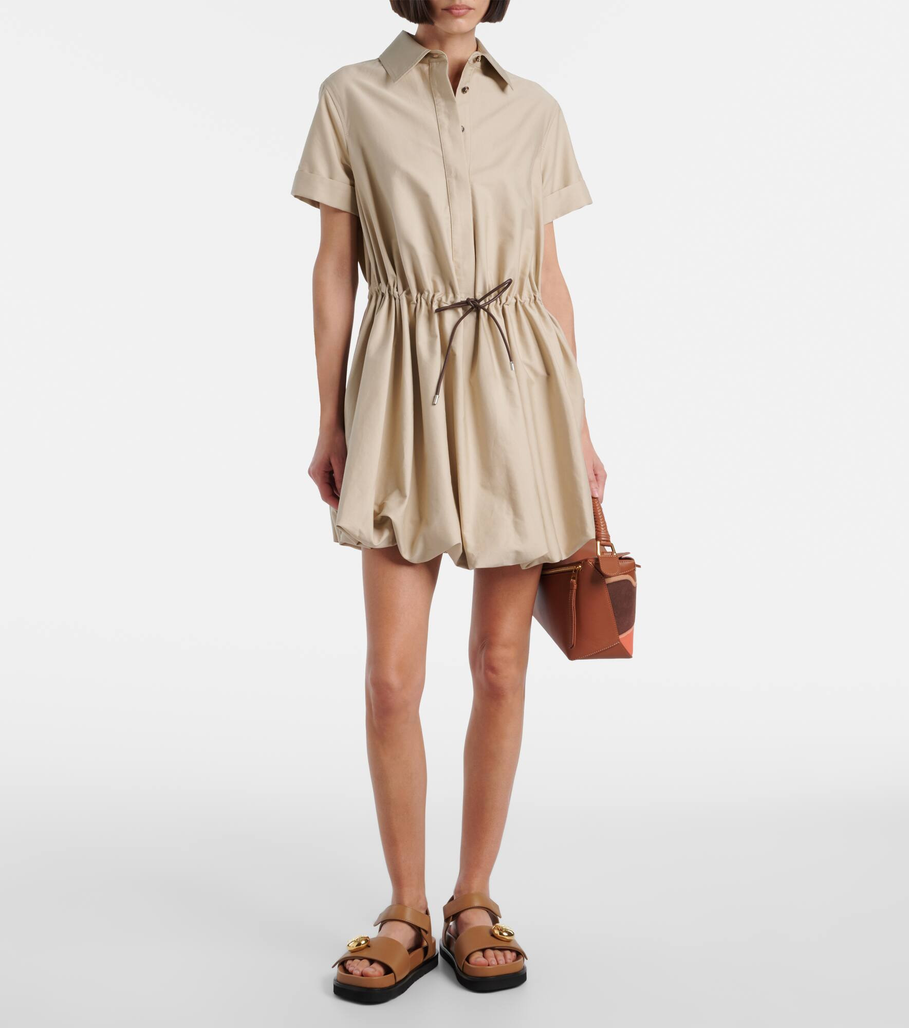 Pebble leather sandals - 3