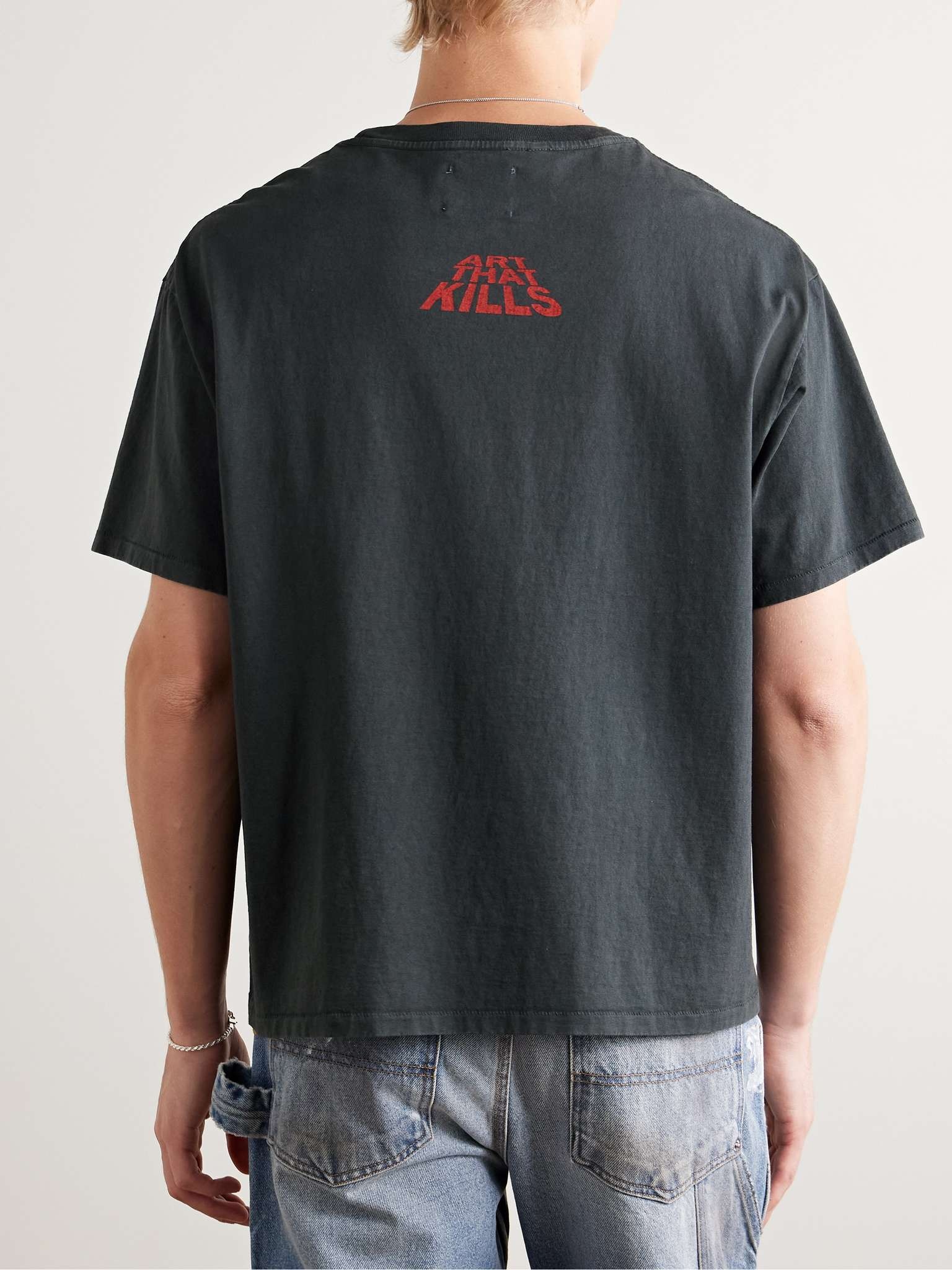 Intro/Extro Reversible Printed Cotton-Jersey T-Shirt - 4