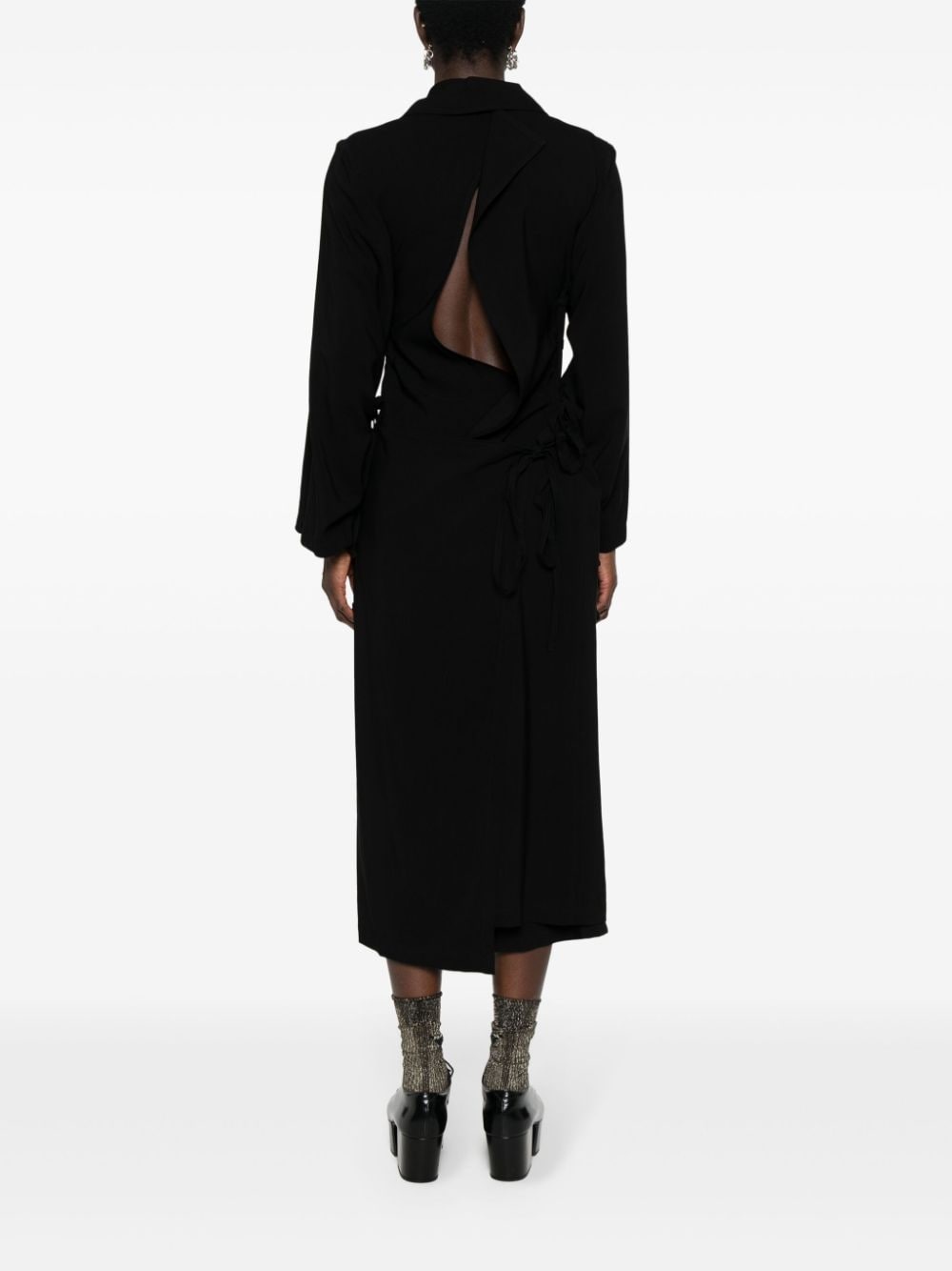 midi shirt dress - 4