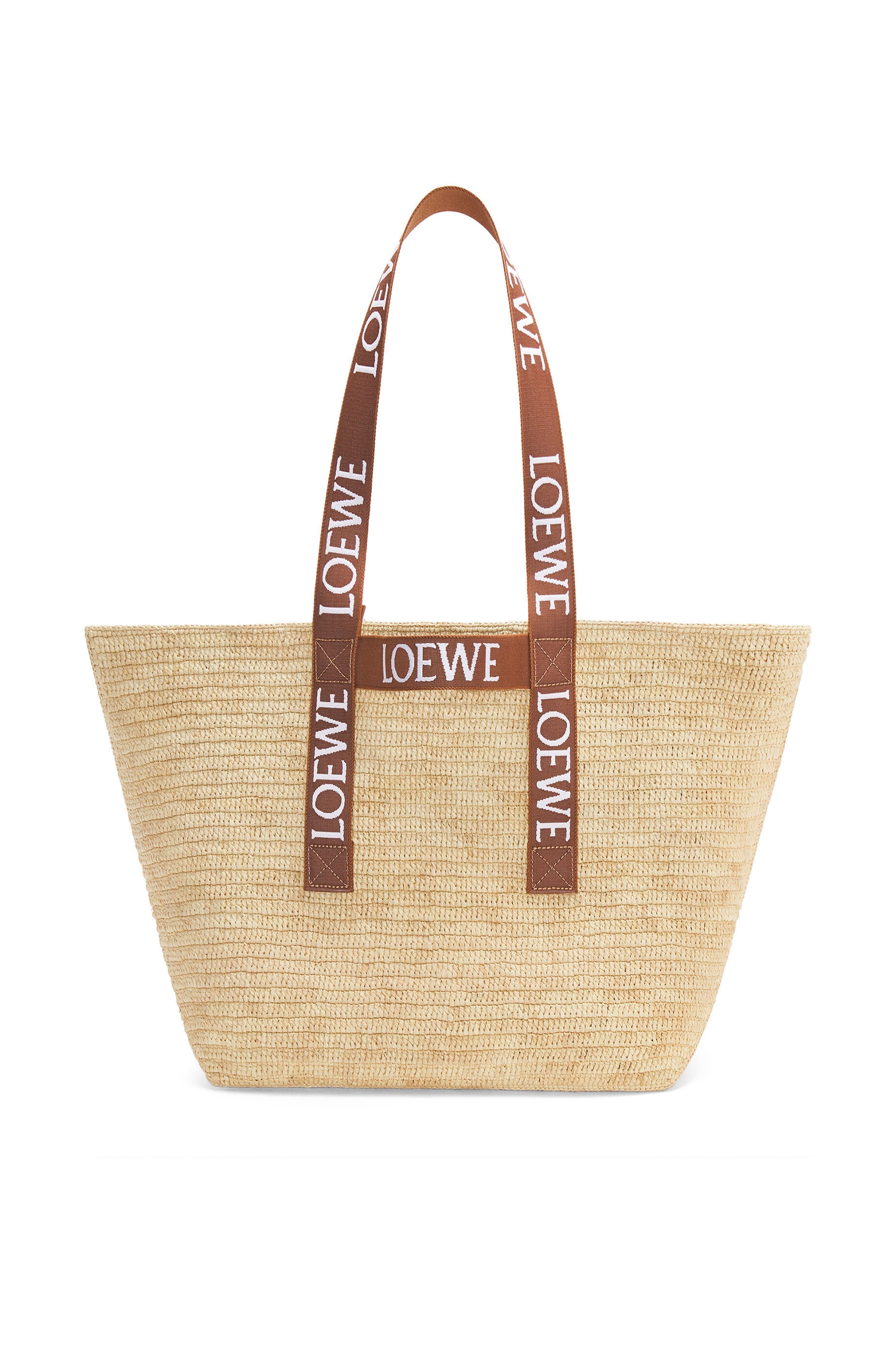 Fold Shopper in raffia - 1