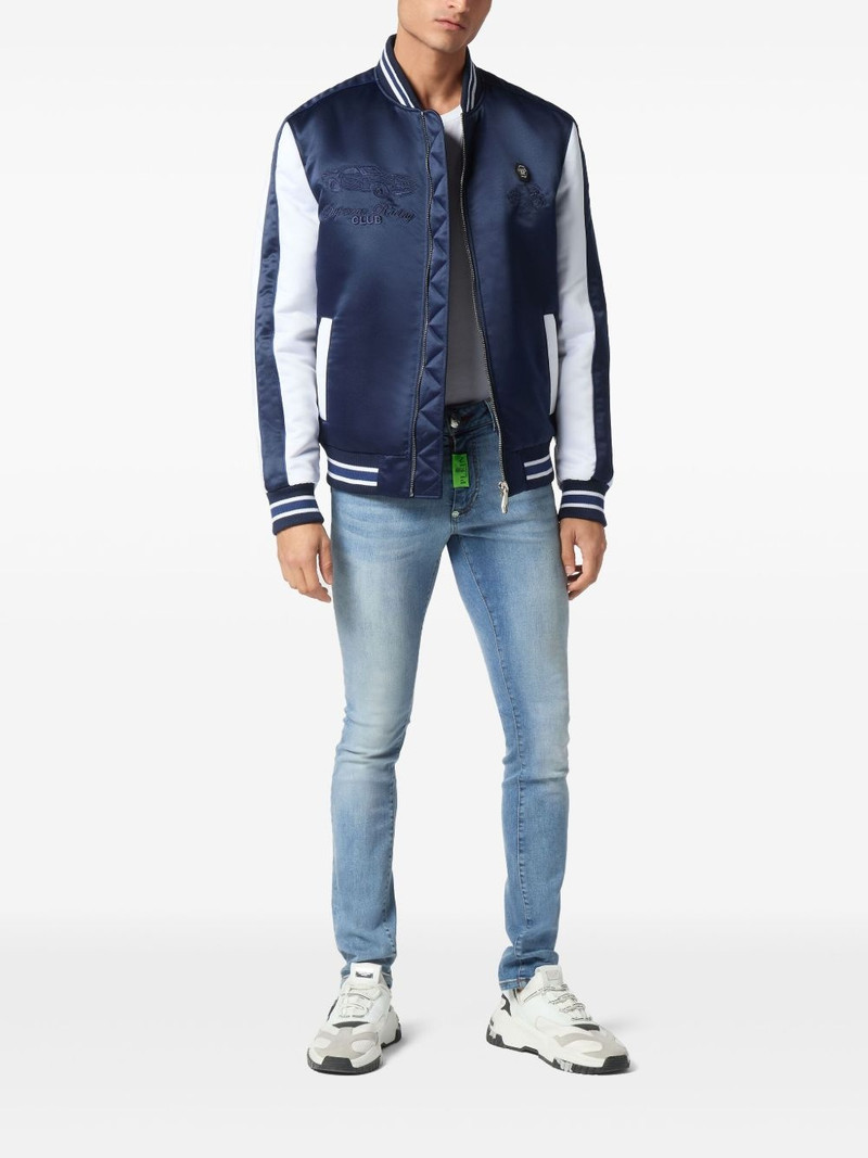 PHILIPP PLEIN Racing Club bomber jacket outlook