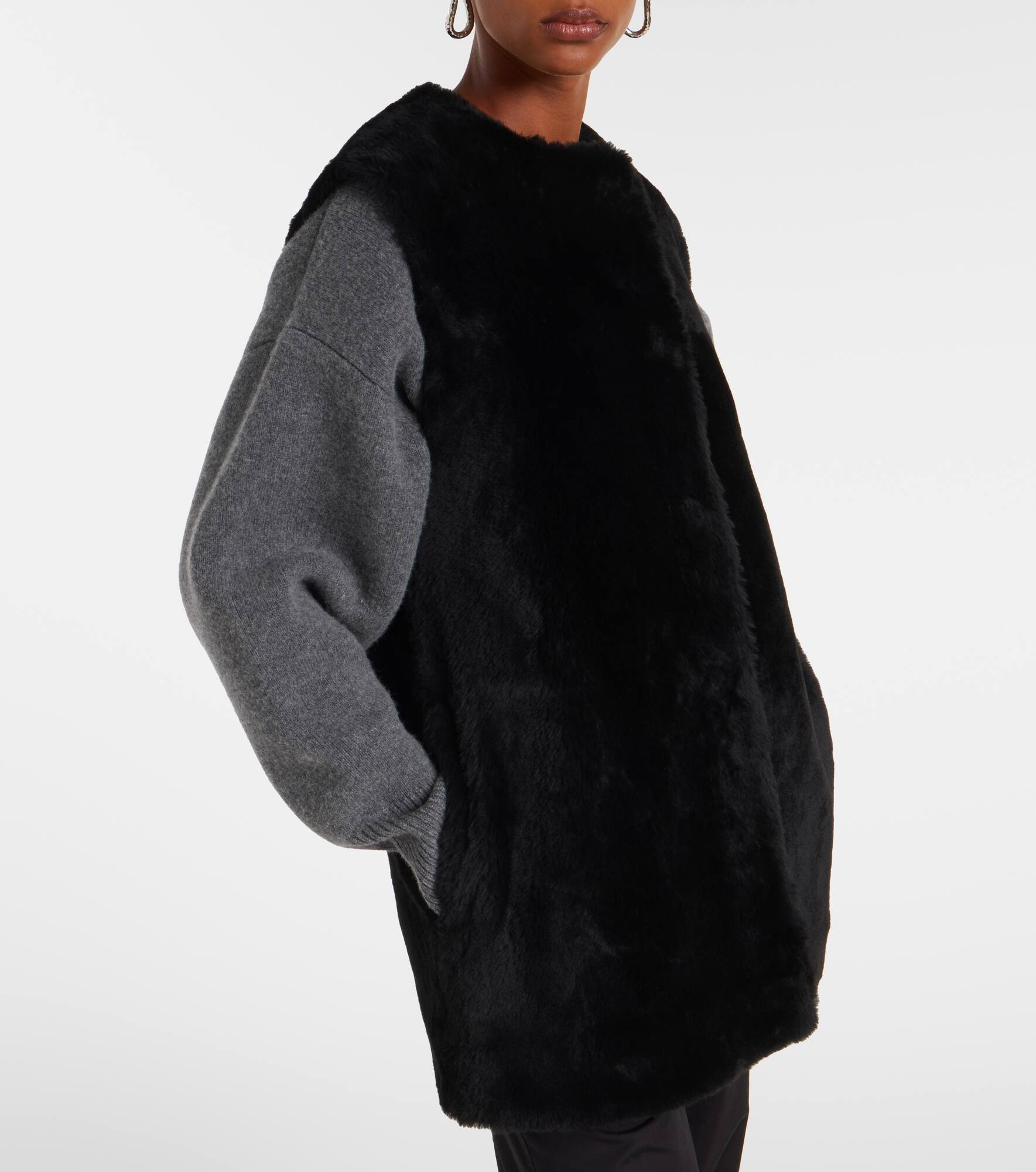 Shearling vest - 6
