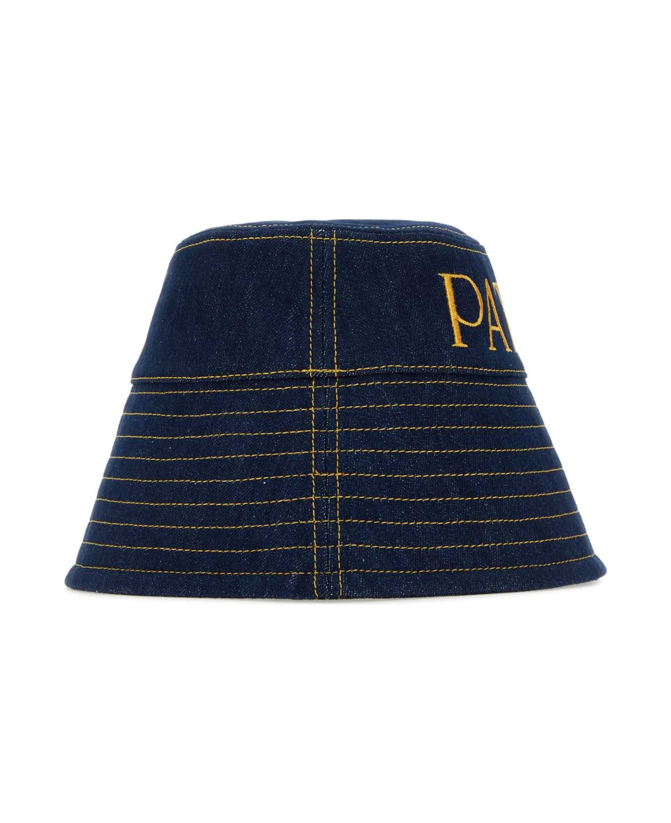 Dark Blue Denim Hat - 2