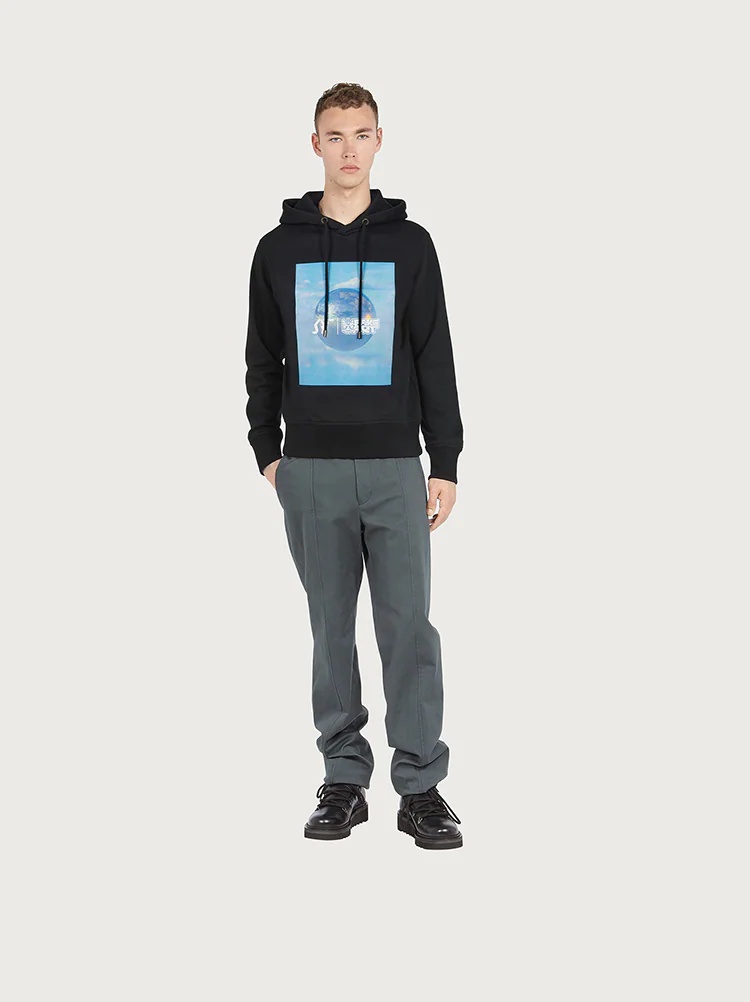 LIMITED EDITION FERRAGAMO X SHXPIR HOODED SWEATSHIRT - 6