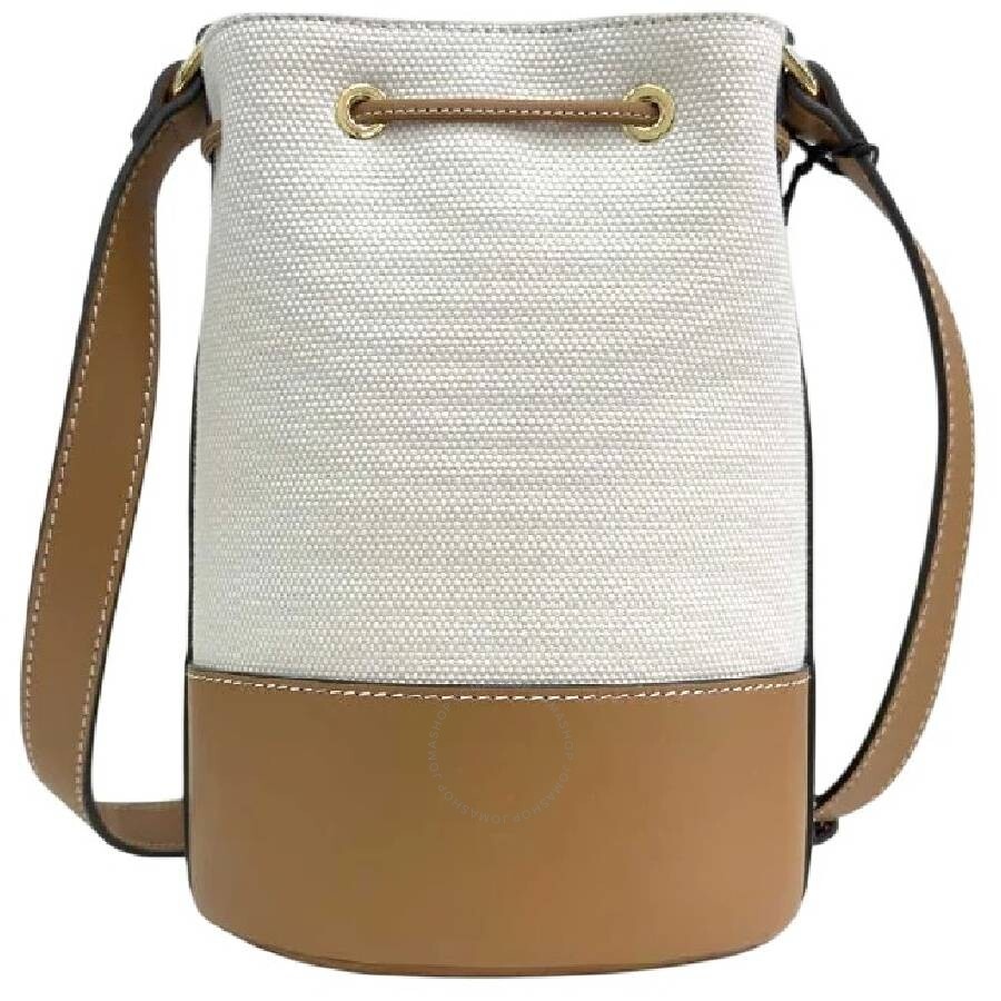 Burberry Mini Canvas Bucket Bag - 2