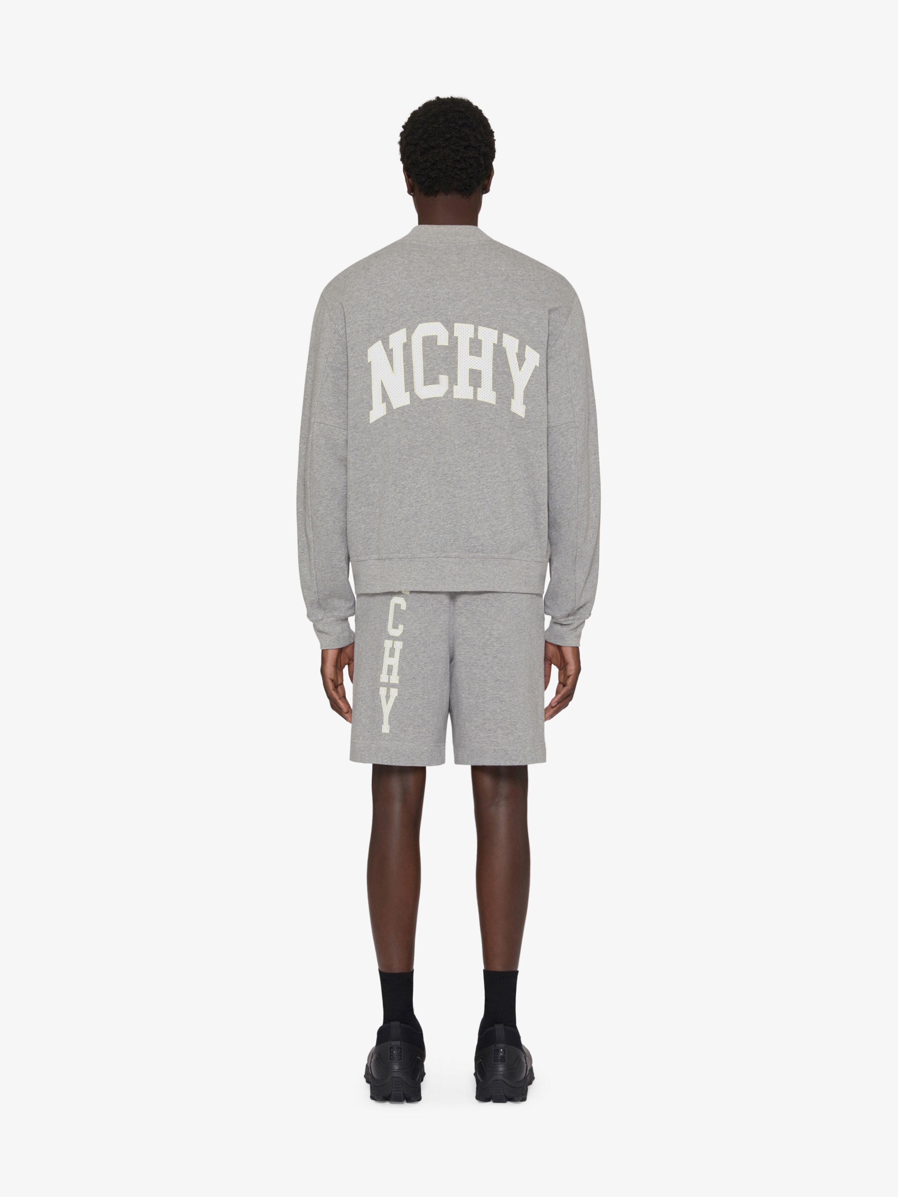 GIVENCHY COLLEGE VARSITY JACKET IN FLEECE - 4