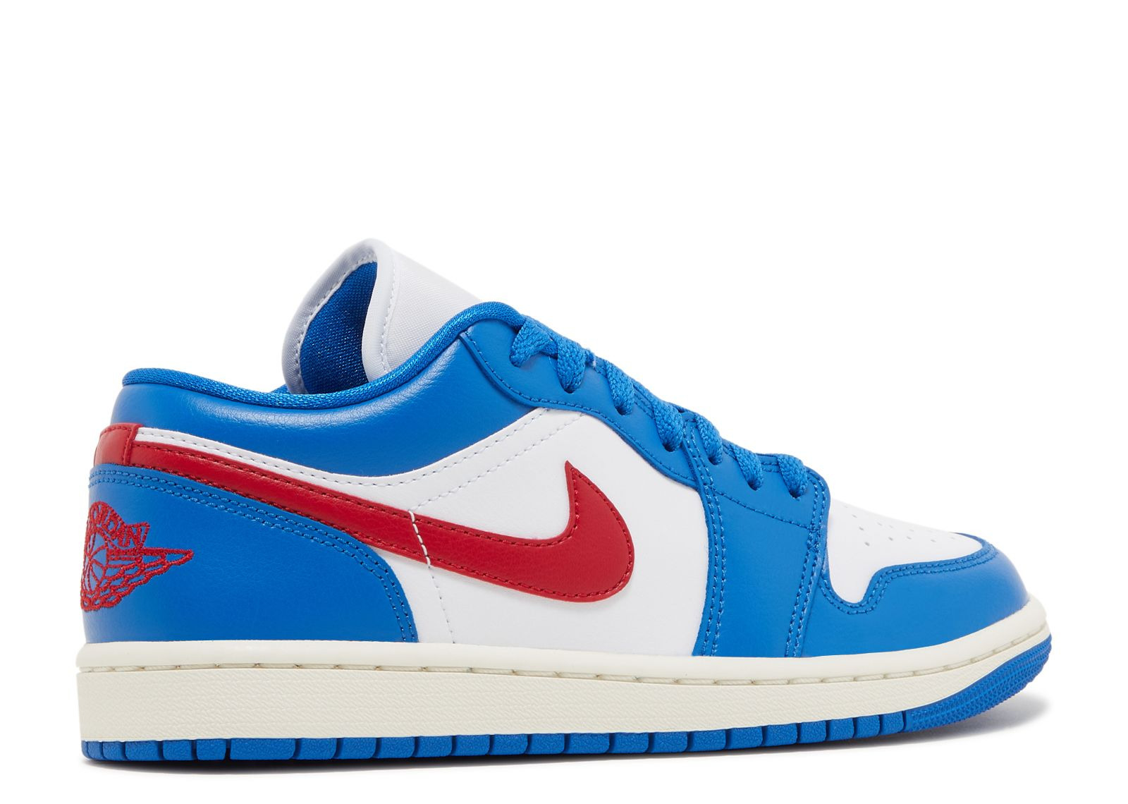 WMNS JORDAN 1 LOW 'SPORT BLUE GYM RED' - 3