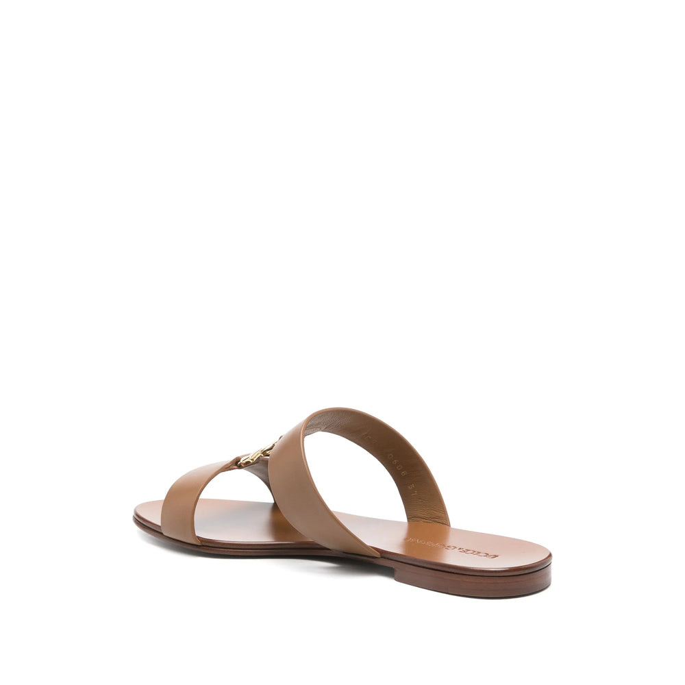 Dolce & Gabbana Brown Flip-Flops & Slides Women - 3