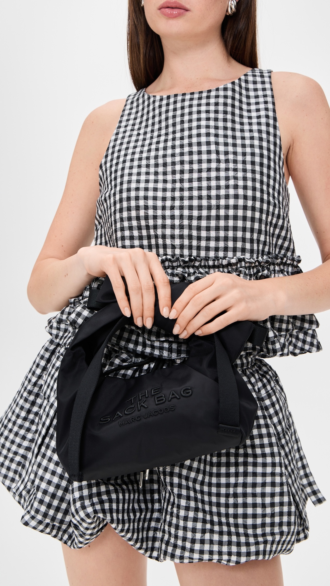 The Bow Nylon Mini Sack Bag - 2