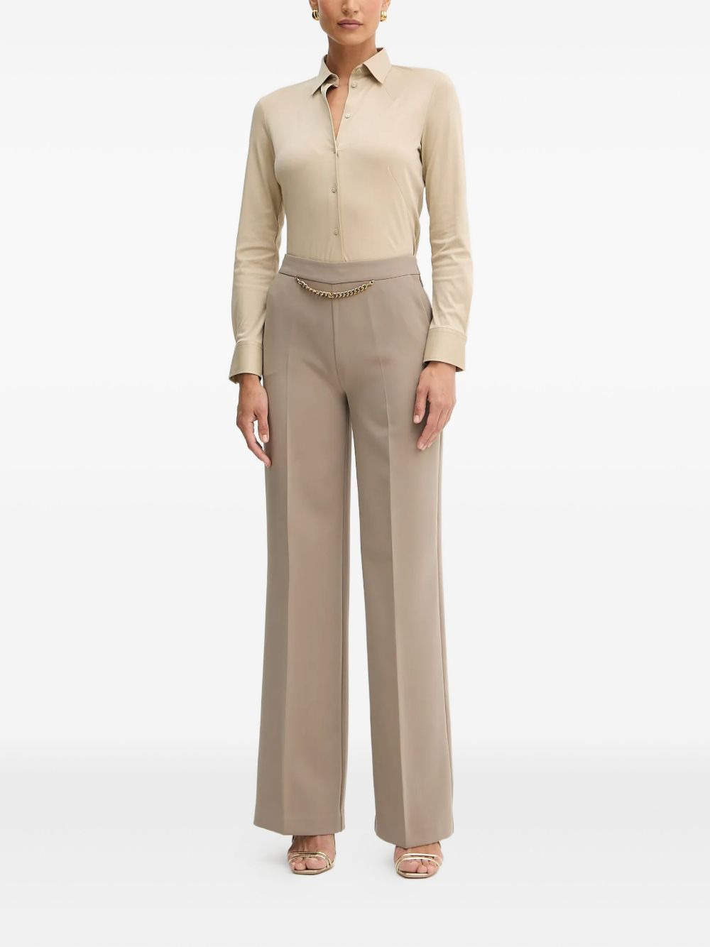 long-sleeve buttoned shirt - 2