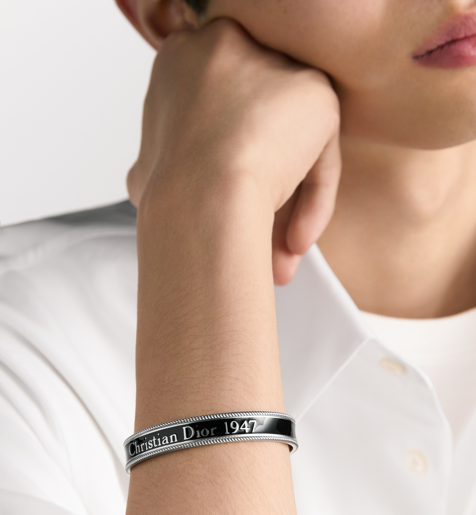 Dior Black Star Bangle - 3