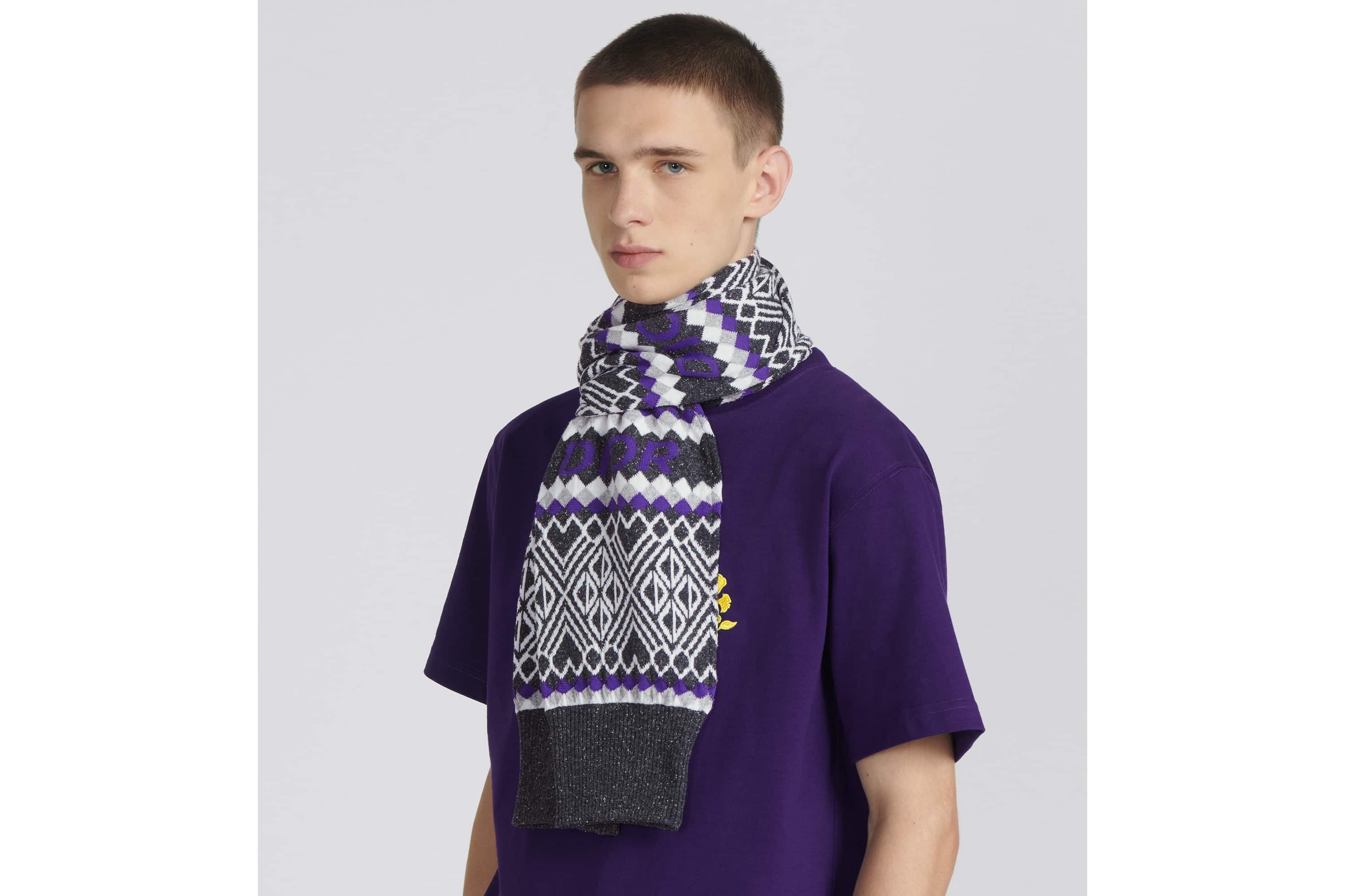 Fair Isle Scarf - 5