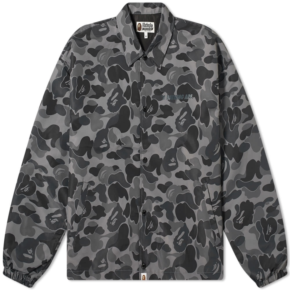 A Bathing Ape ABC Camo Relaxed Coach Jacket - 1