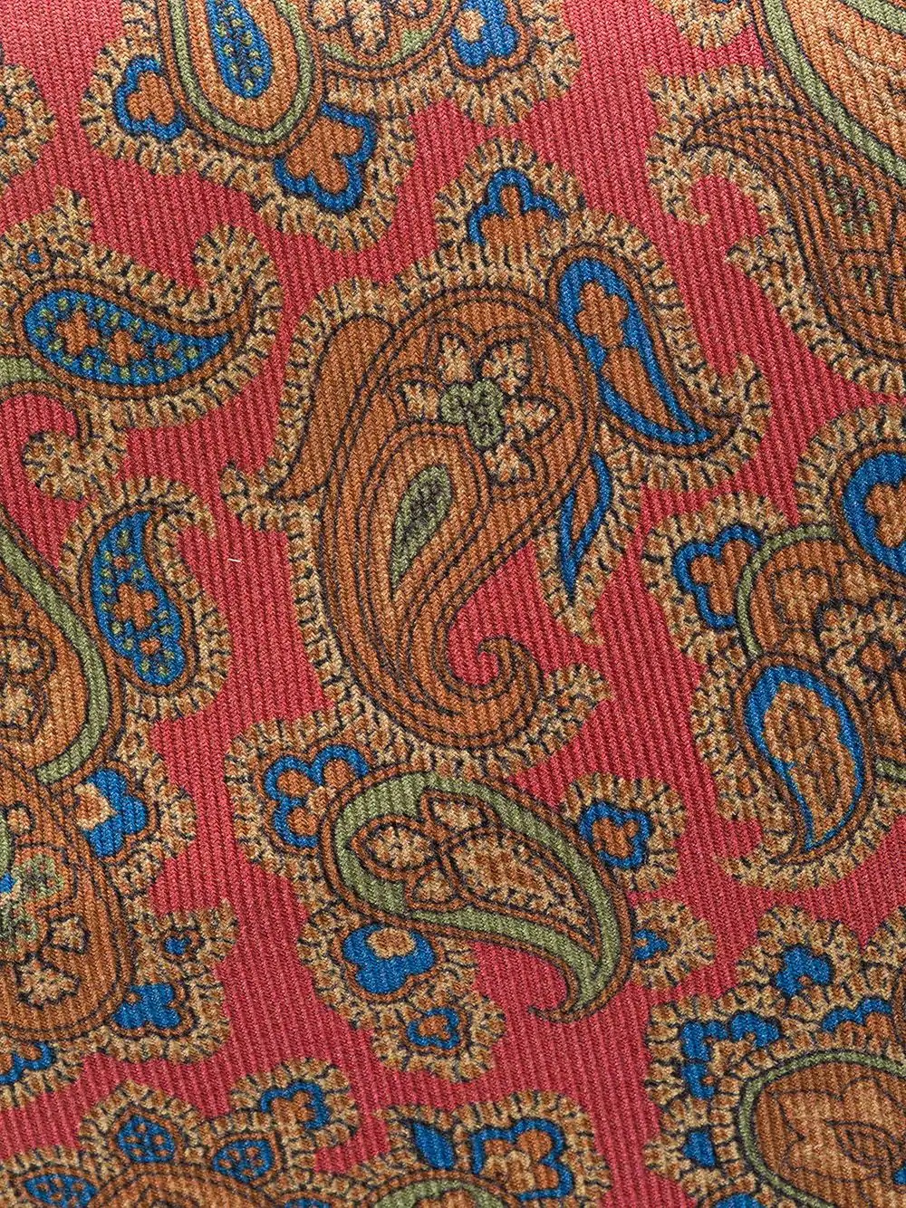 paisley-print tie - 2