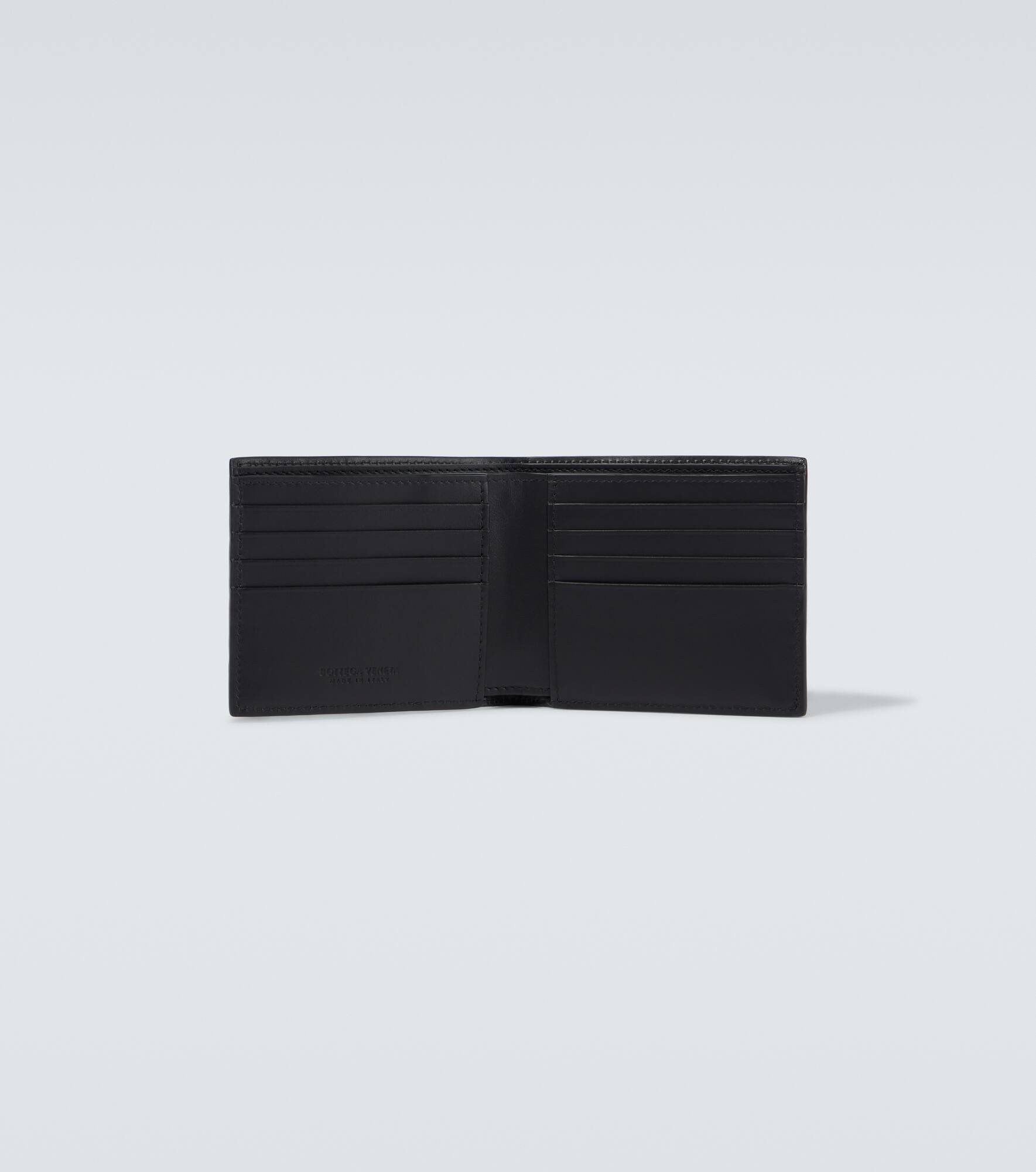 Intrecciato leather wallet - 2