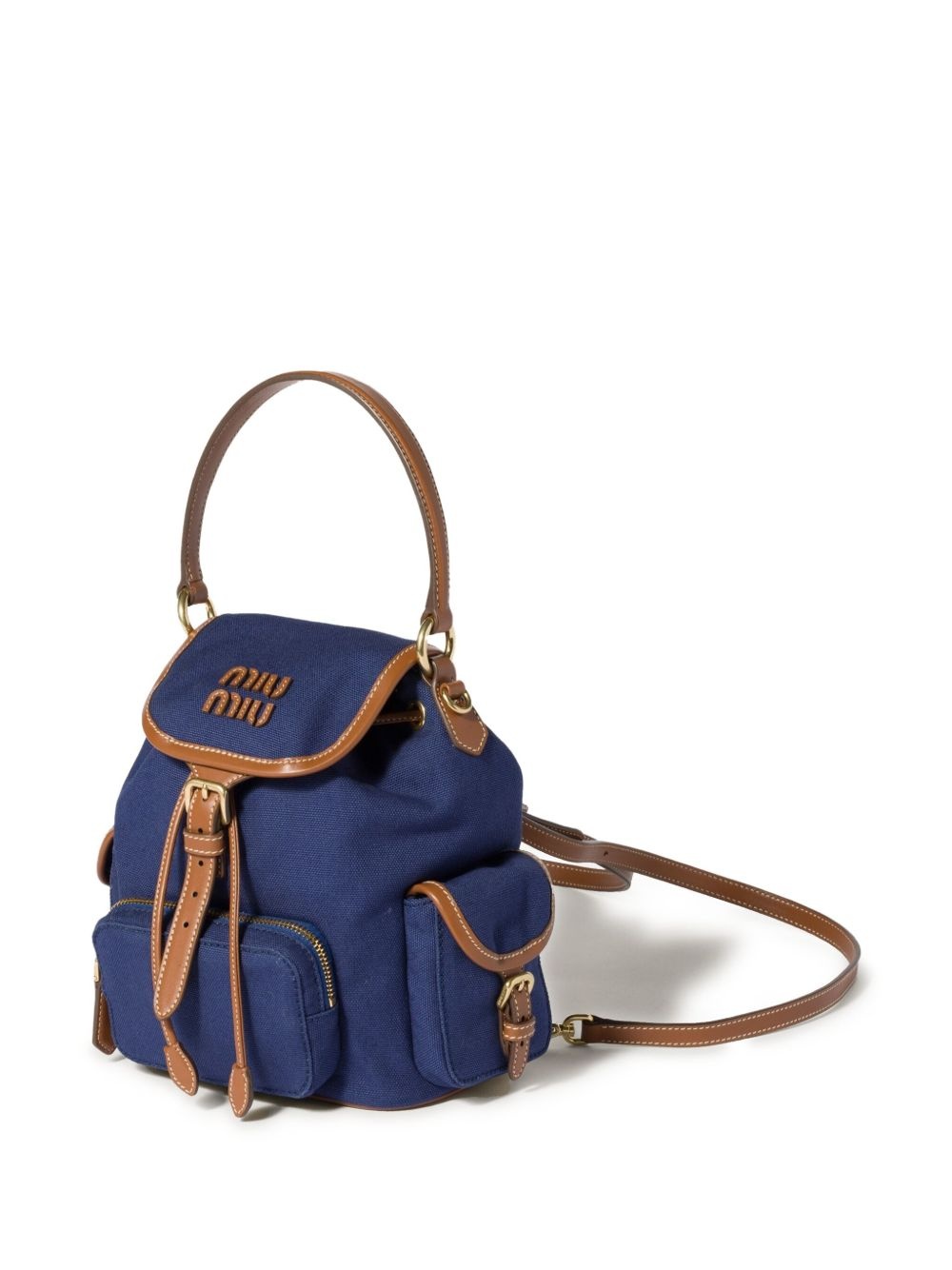 logo-lettering backpack - 3