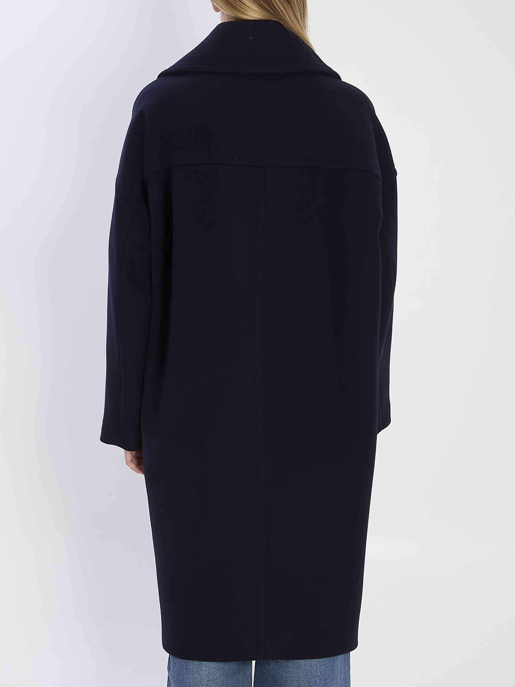 Celine Women Long Peacoat - 4