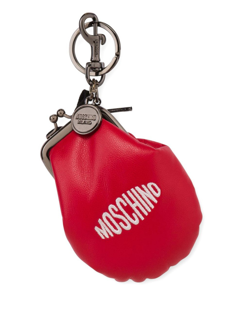 Moschino boxing-glove keyring outlook
