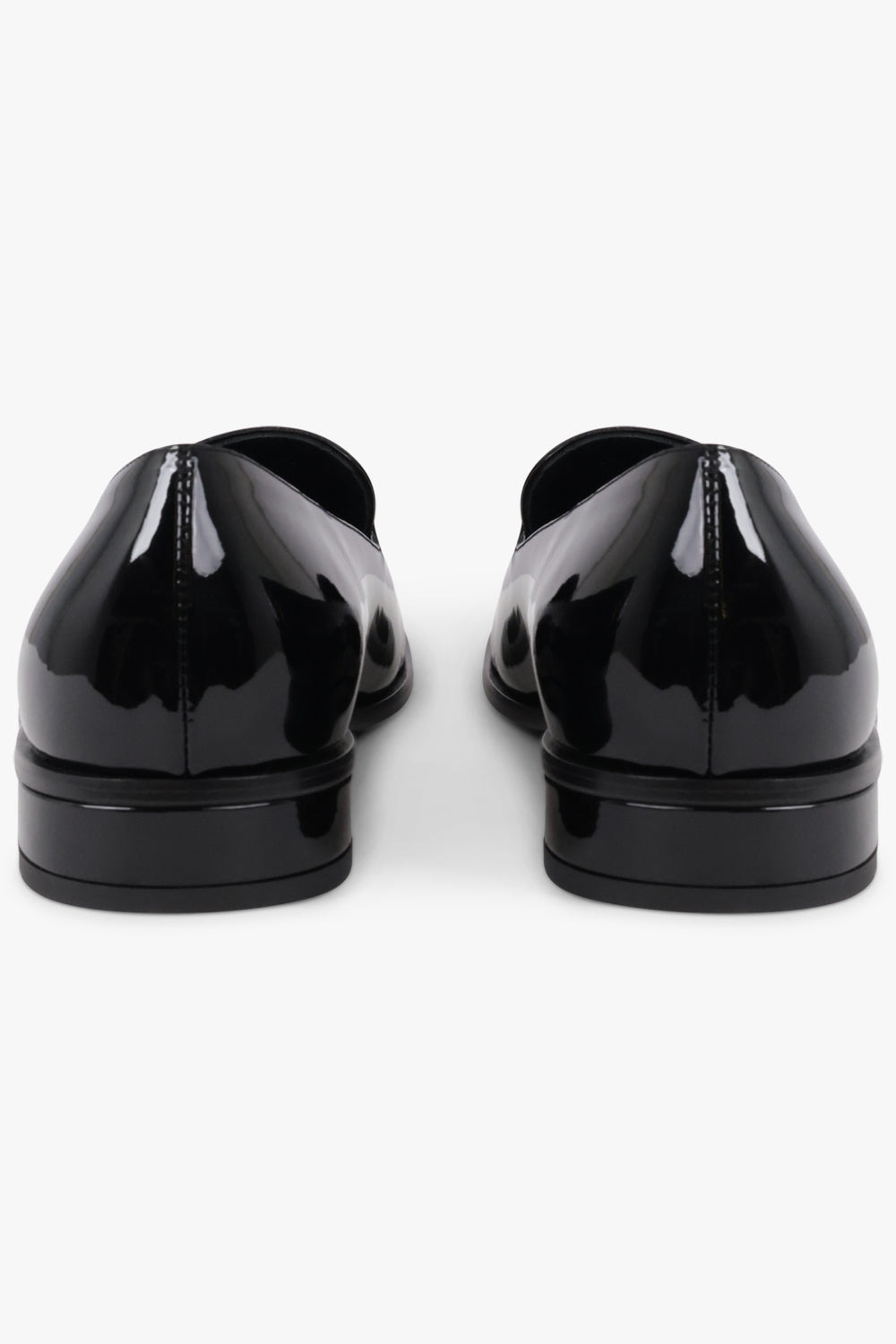 SLIP ON PATENT TUX LOAFER | BLACK - 4
