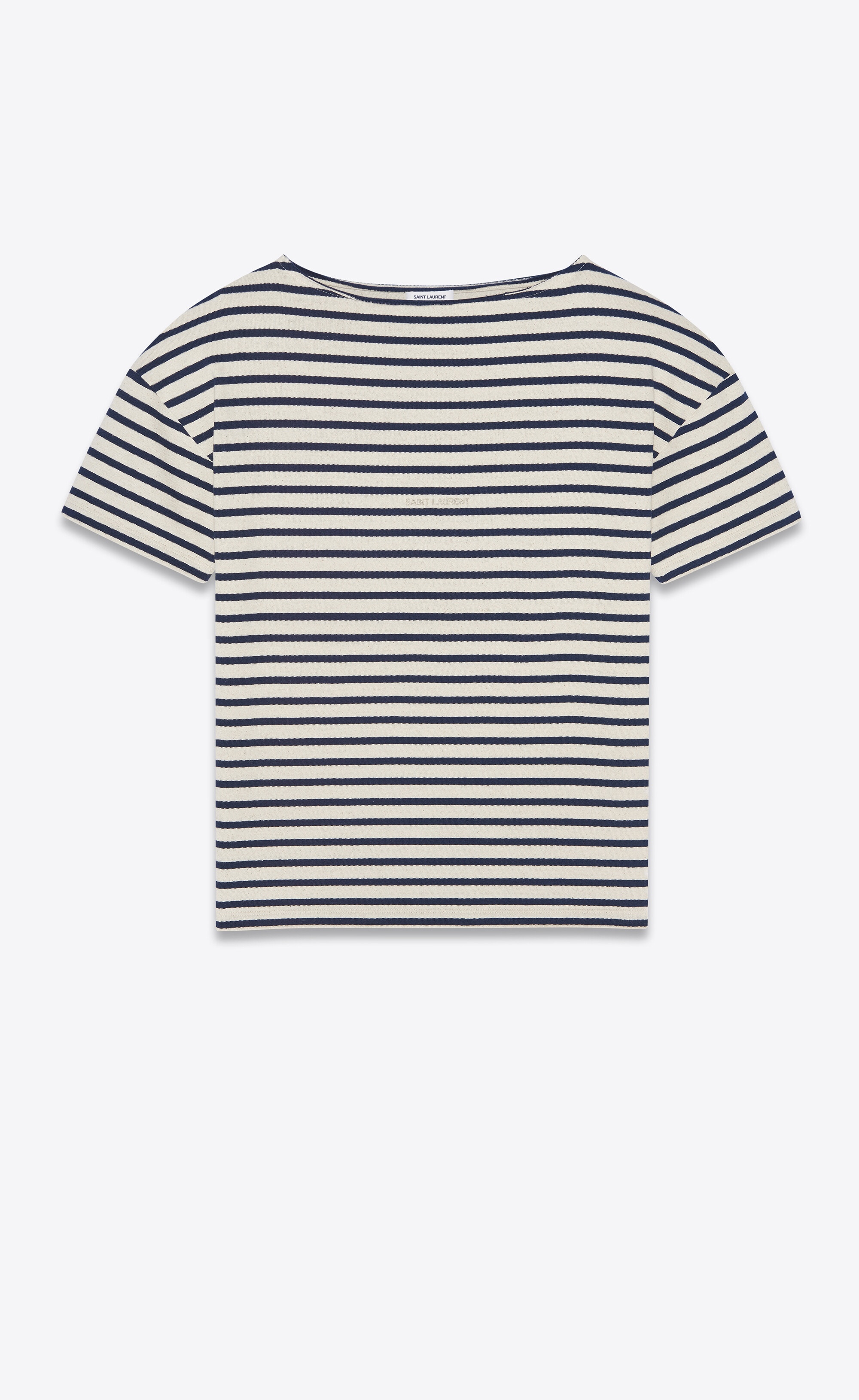 saint laurent striped t-shirt - 1