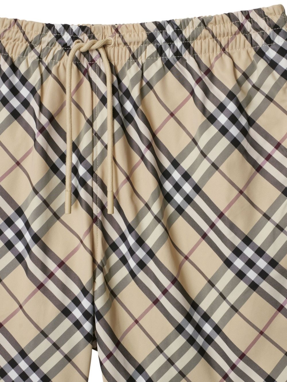 checked swim shorts - 2