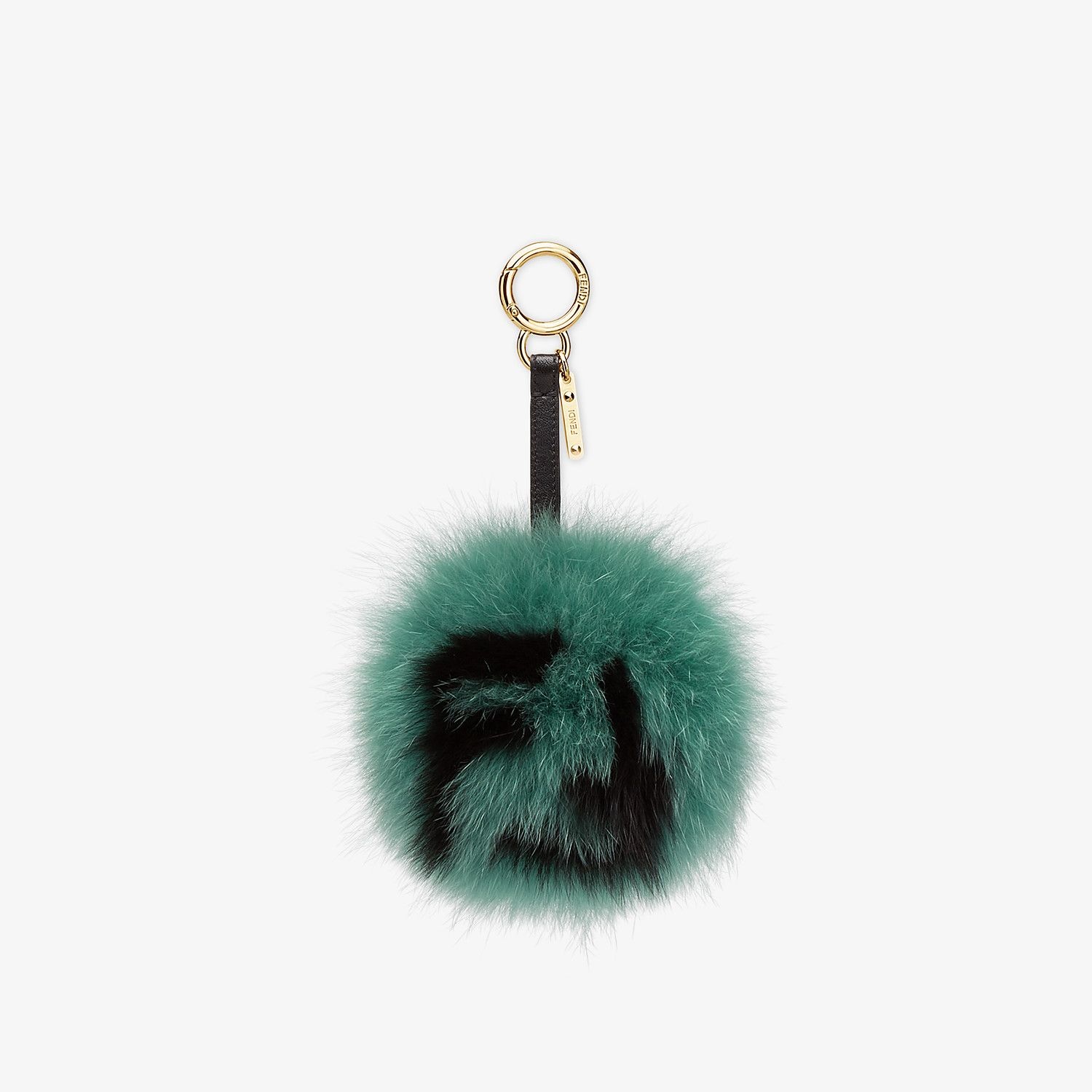 Green fur charm - 1