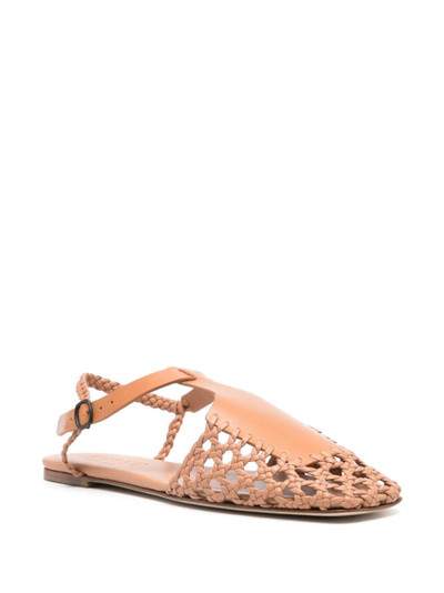 HEREU Reixa leather sandals outlook