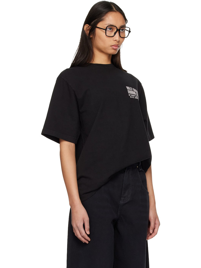 Black 'Fashion Services' Standard T-shirt 2