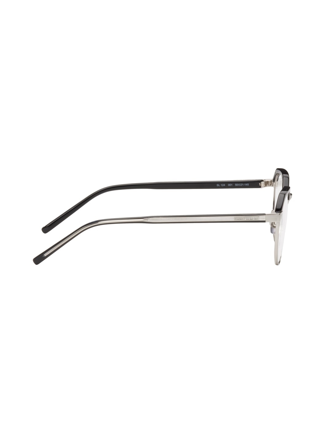 Silver & Black SL 124 Glasses - 3