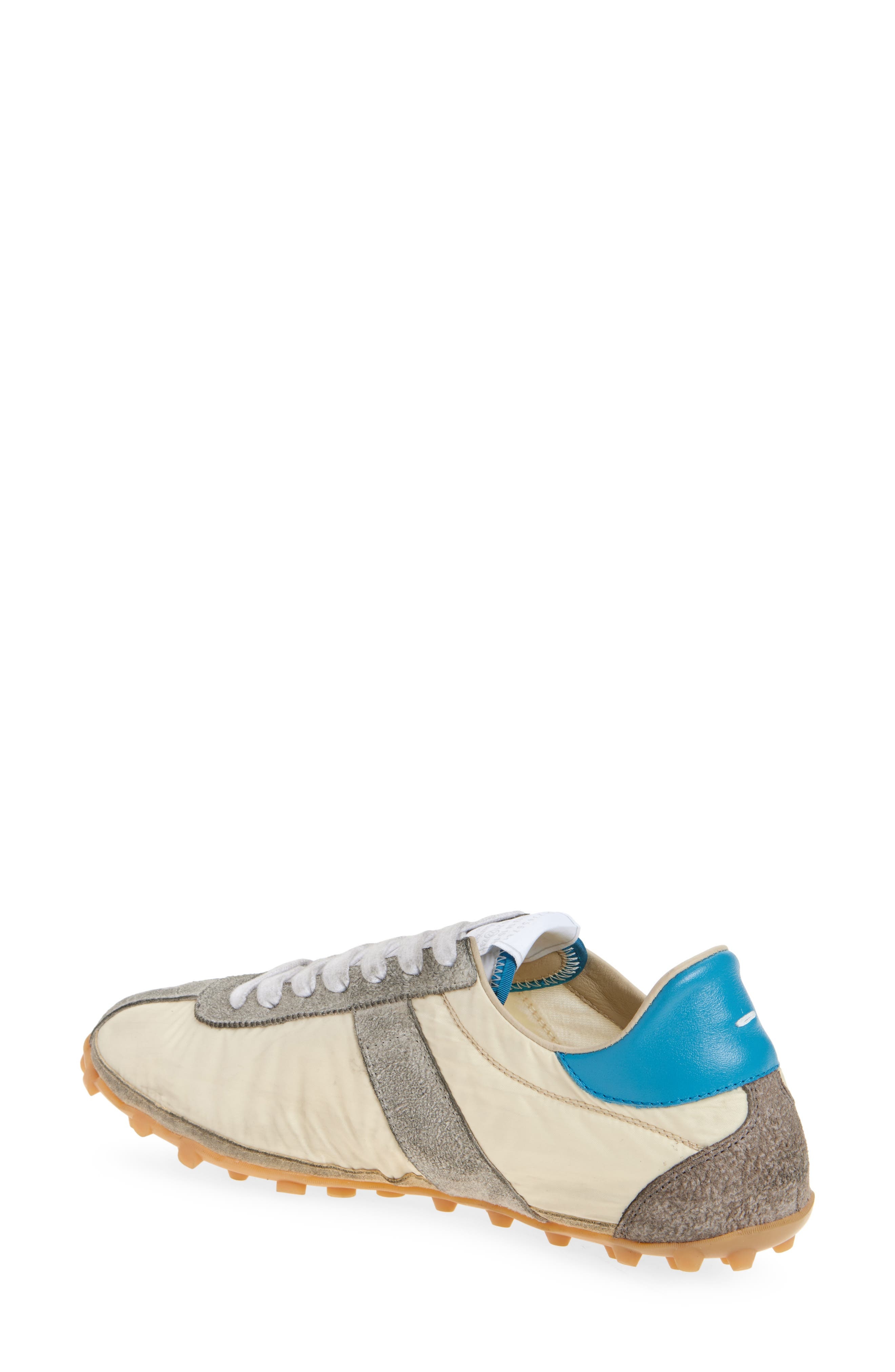 Maison Margiela Sprinter Low Top Sneaker in Lemon/White/Grey at Nordstrom - 2