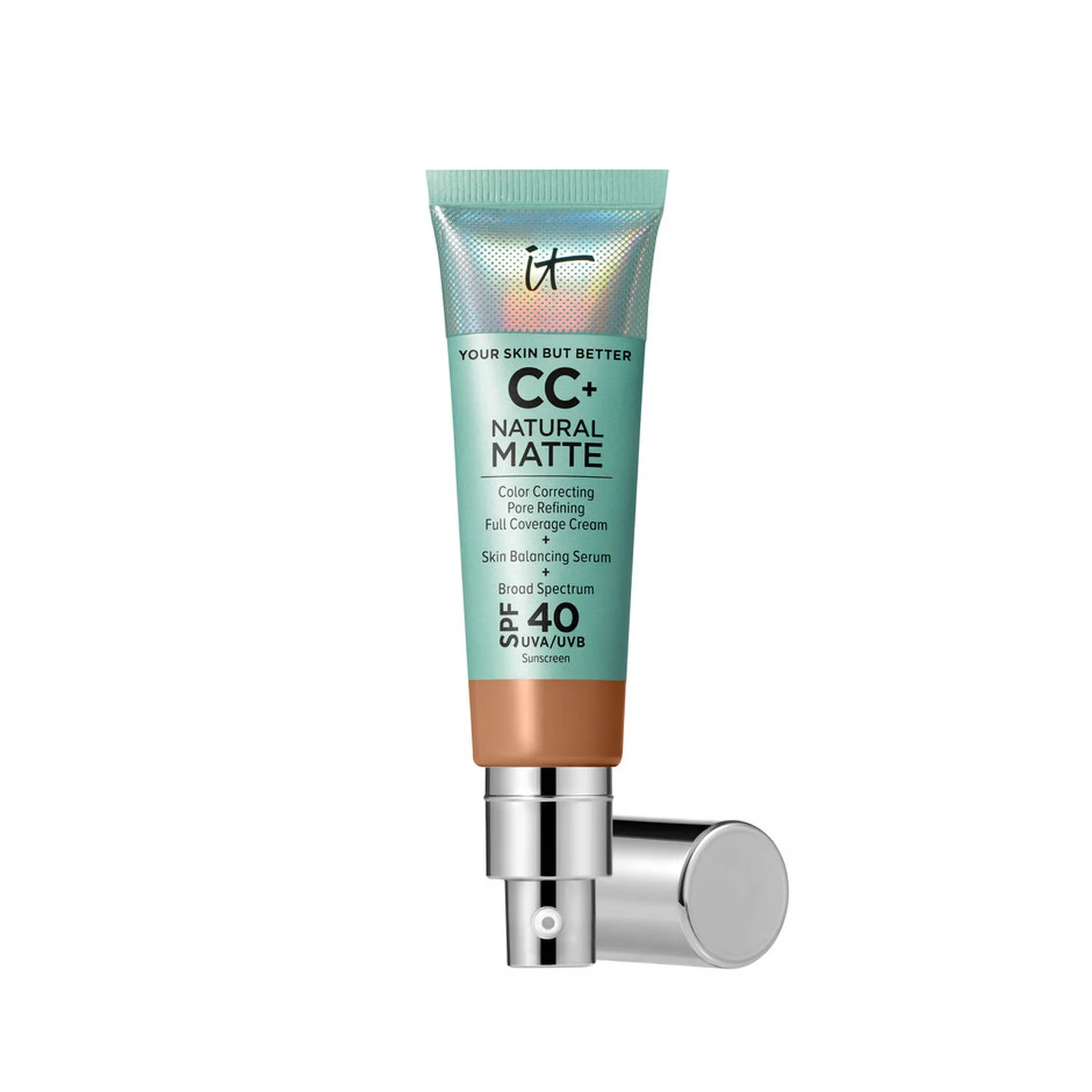 CC+ Cream Natural Matte Foundation with SPF 40 - 1