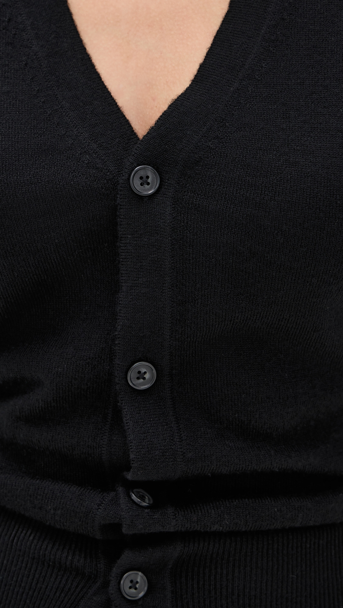 Elbow Sleeve Split Hem Cardigan - 5