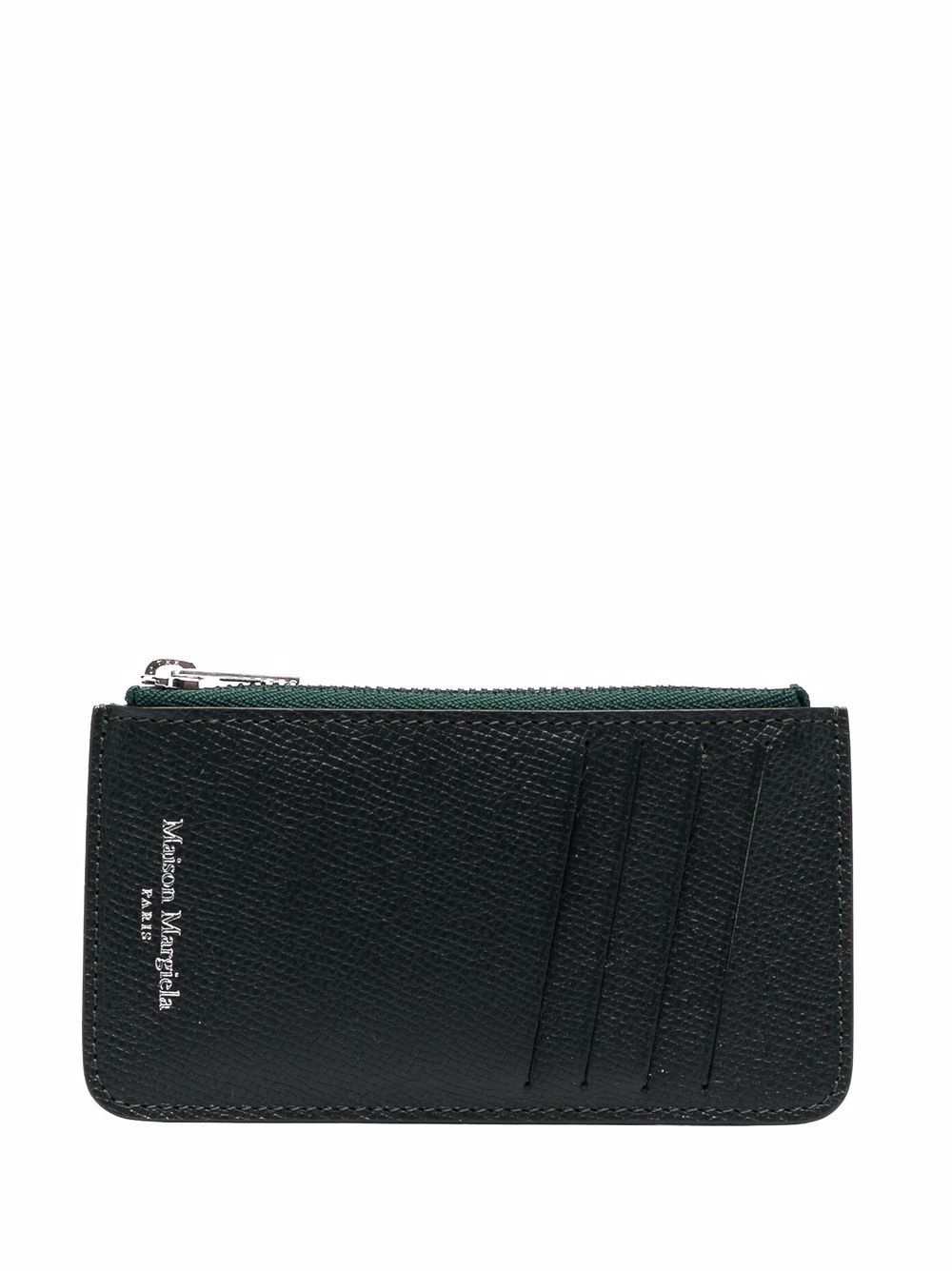 logo zipped wallet - 2