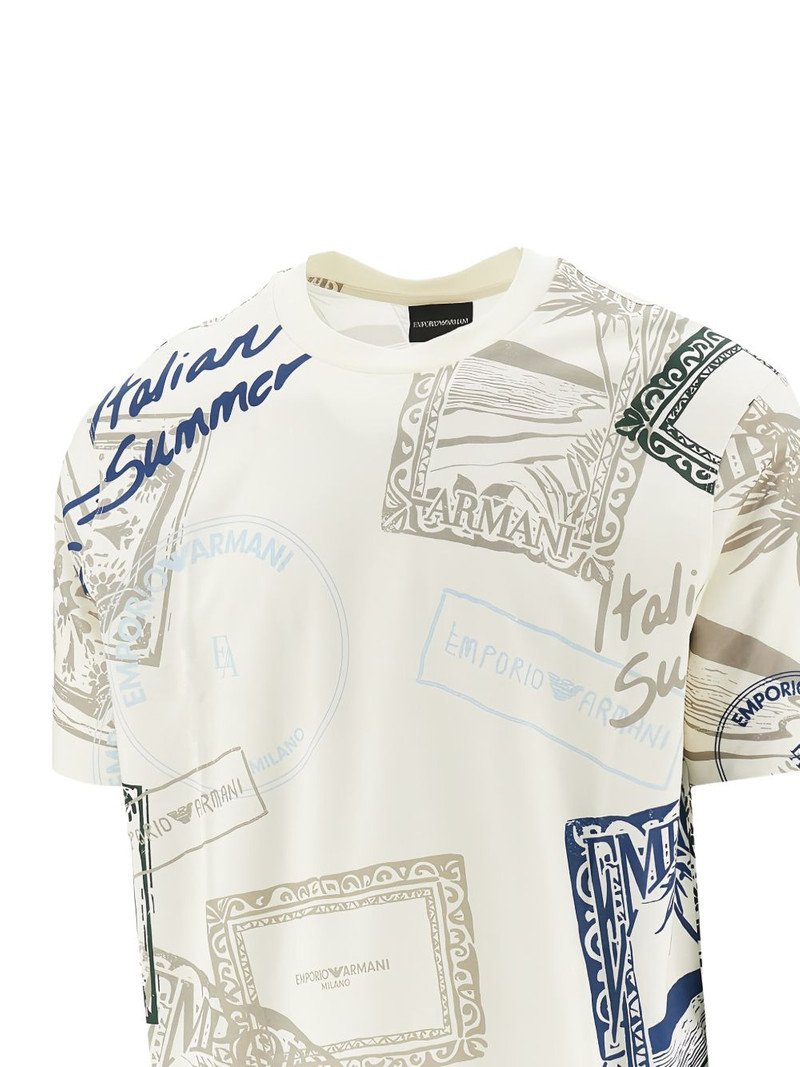 EMPORIO ARMANI printed T-shirt outlook