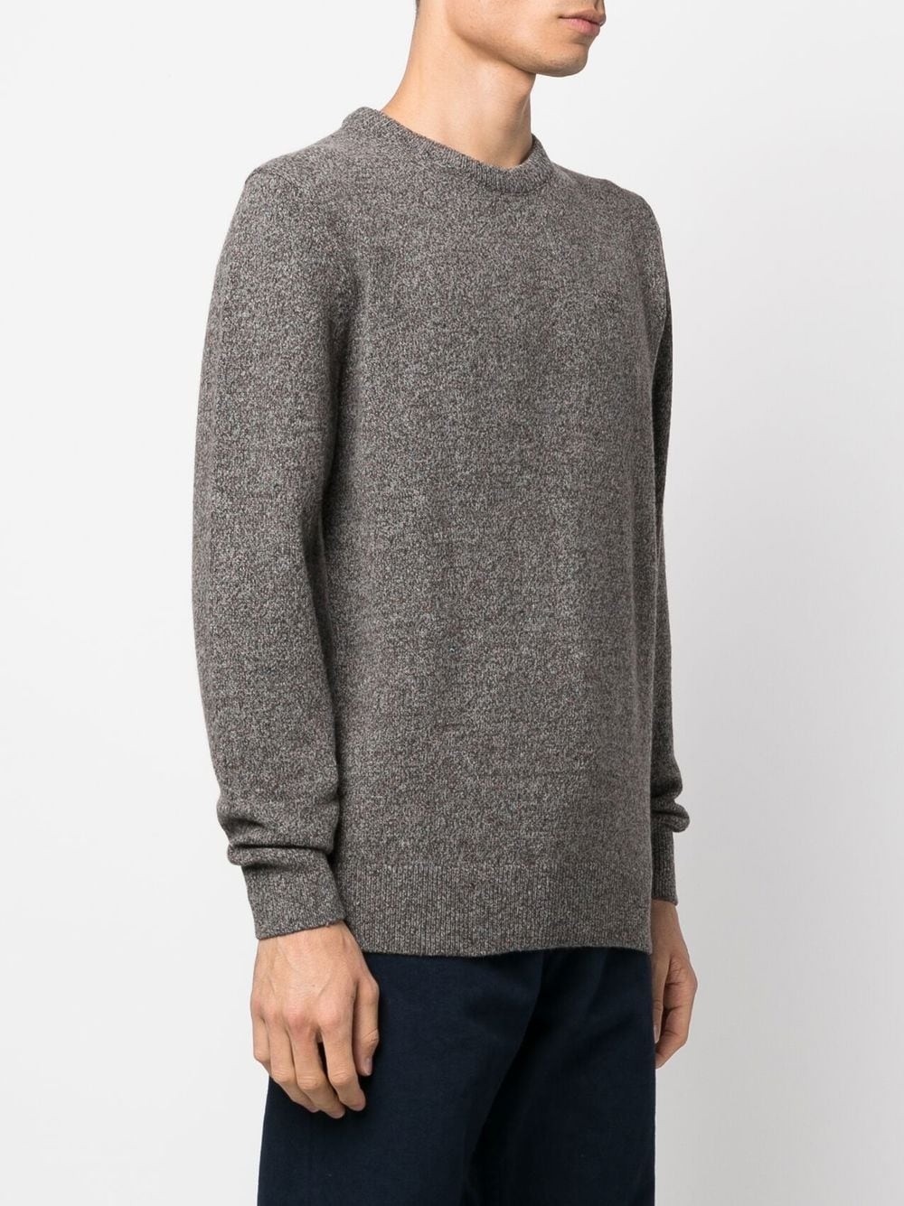 crewneck knitted jumper - 3