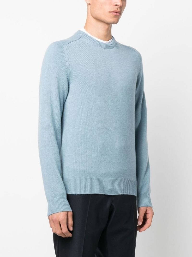 cashmere crewneck jumper - 3